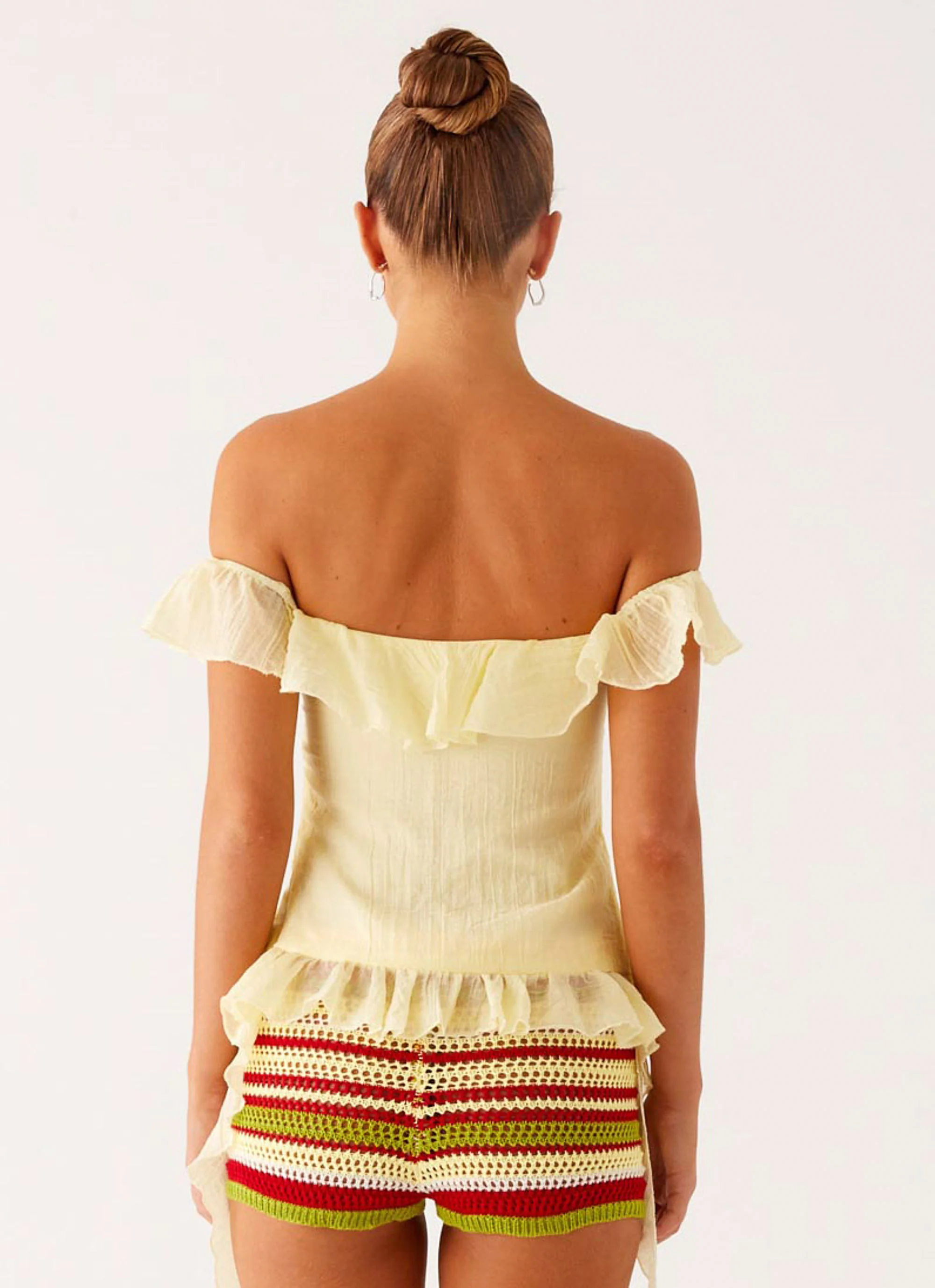 Miffy Mini Shorts - Yellow Multi - Image 3