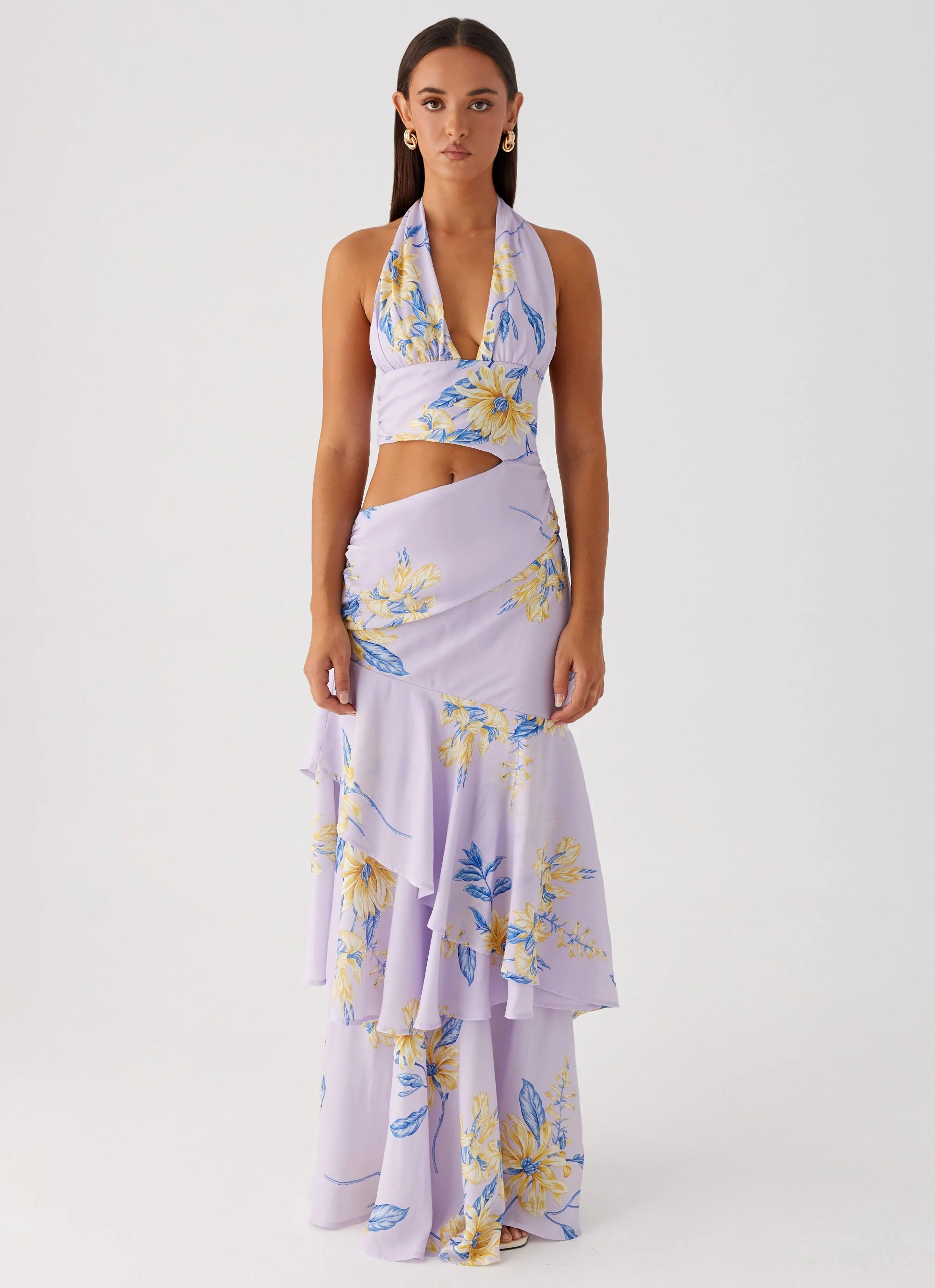 Mikayla Maxi Dress - Lavender - Image 7