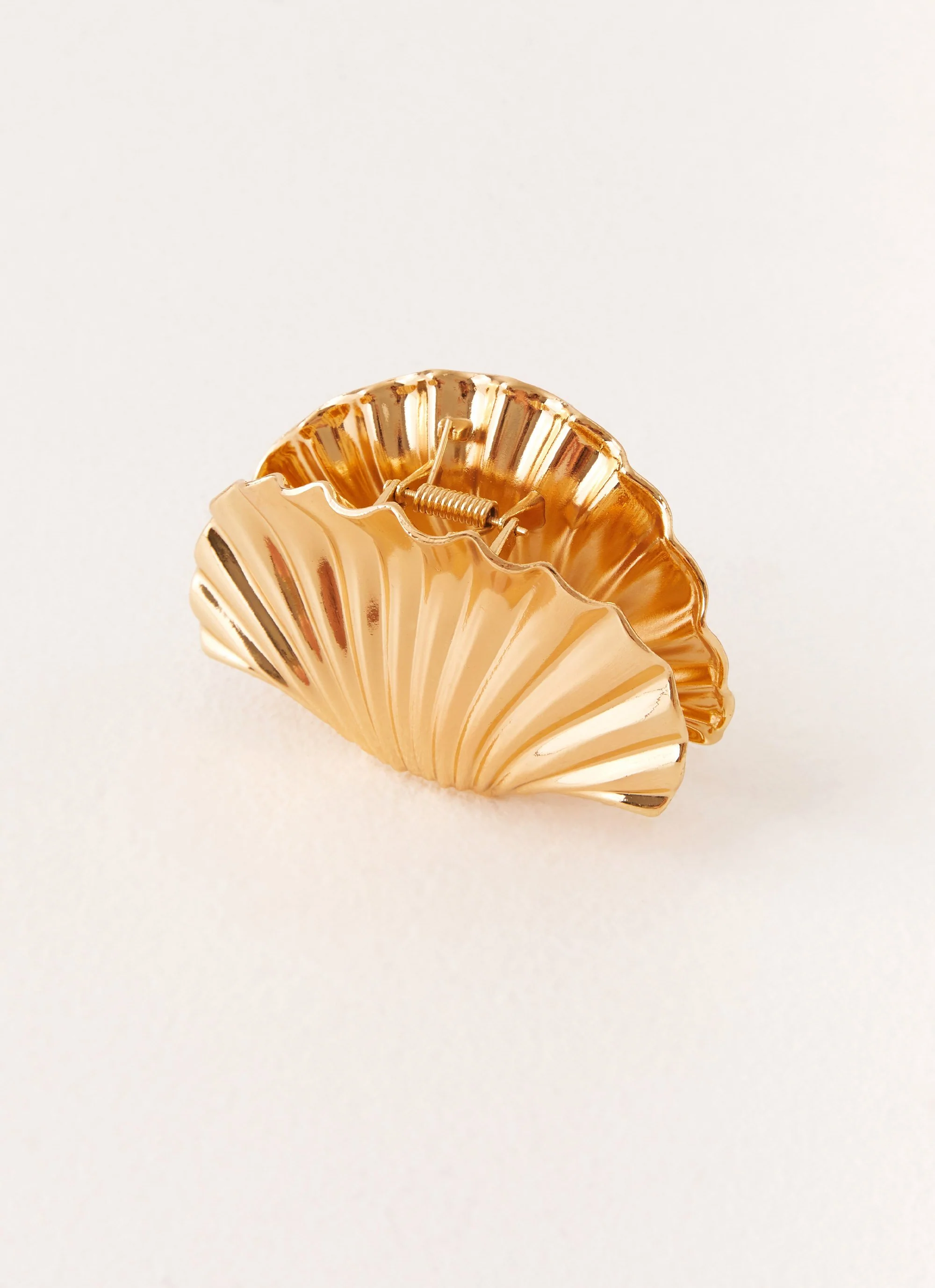 Milano Claw Clip - Gold - Image 2