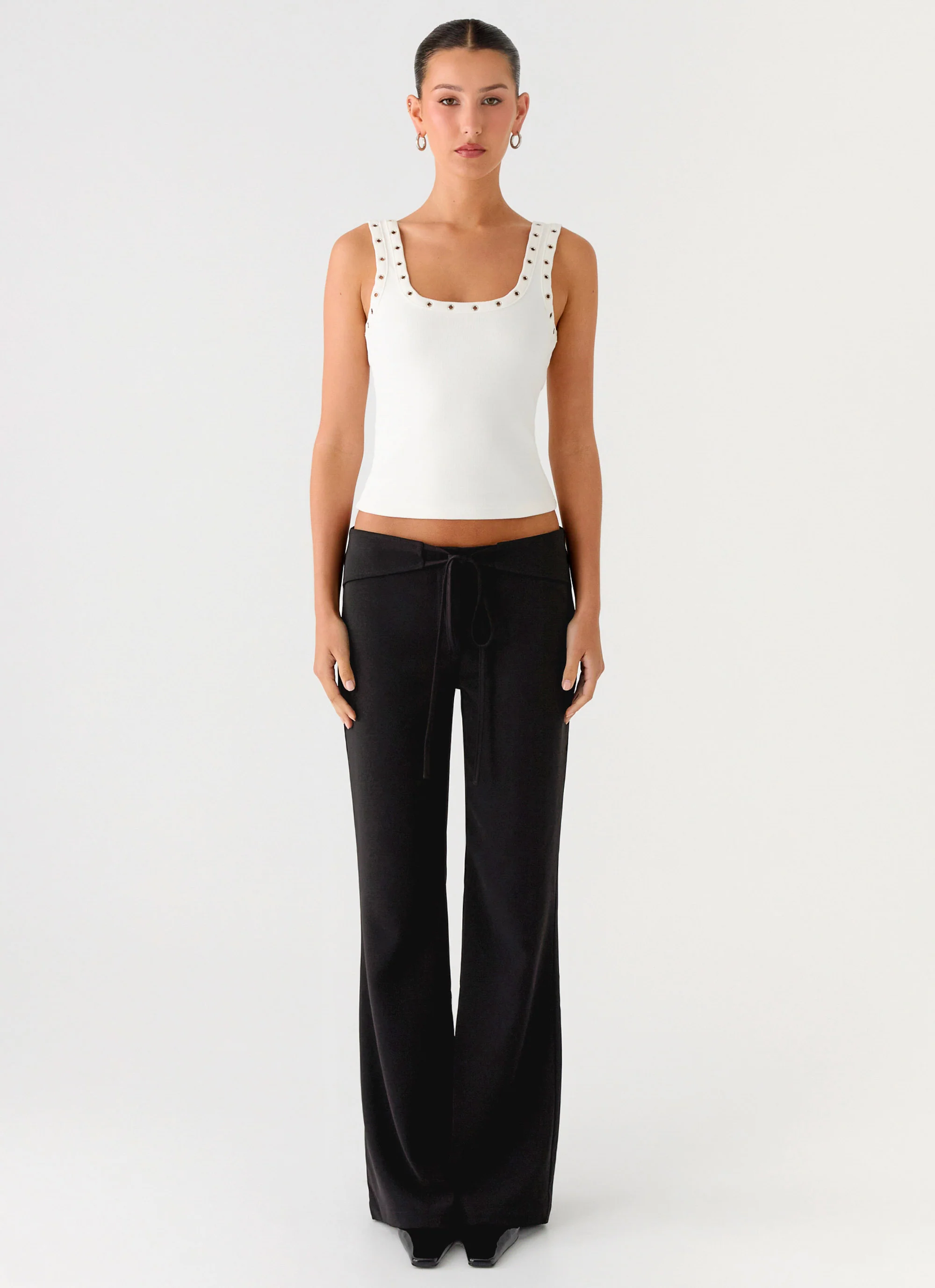 Miliani Eyelet Top - White - Image 2