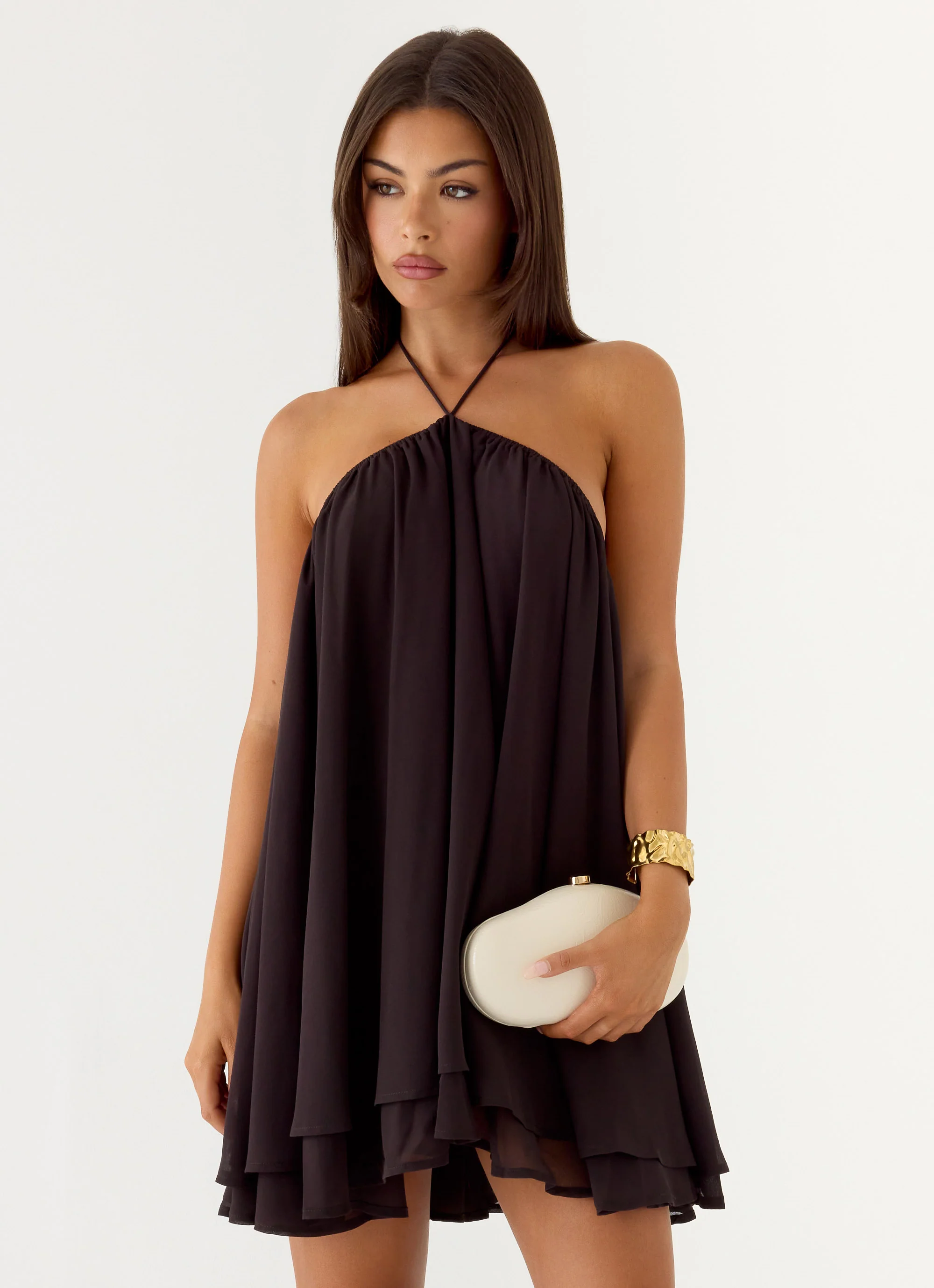 Milliani Clutch Bag - Cream - Image 4