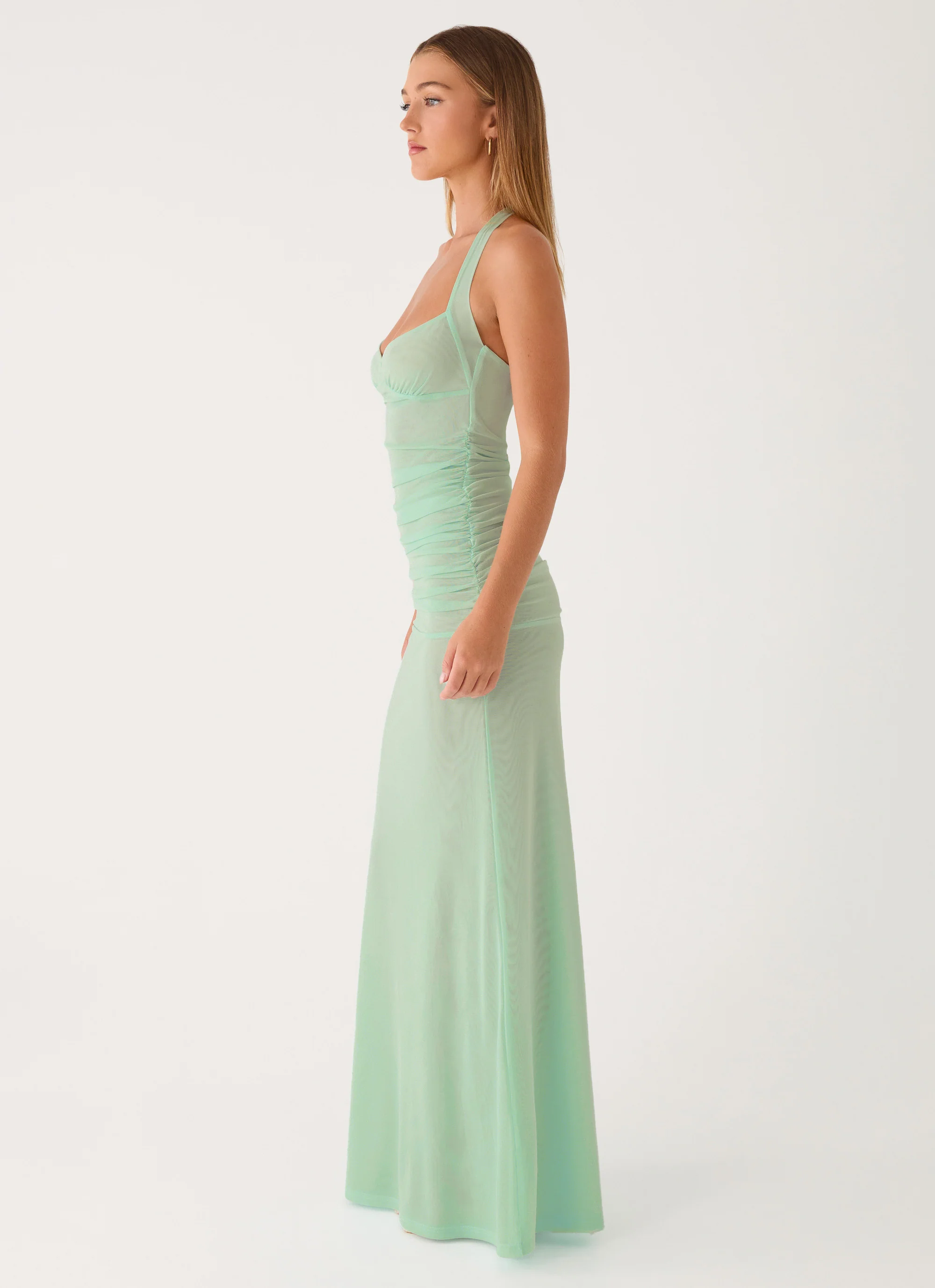 Mirabella Maxi Dress - Aqua - Image 4