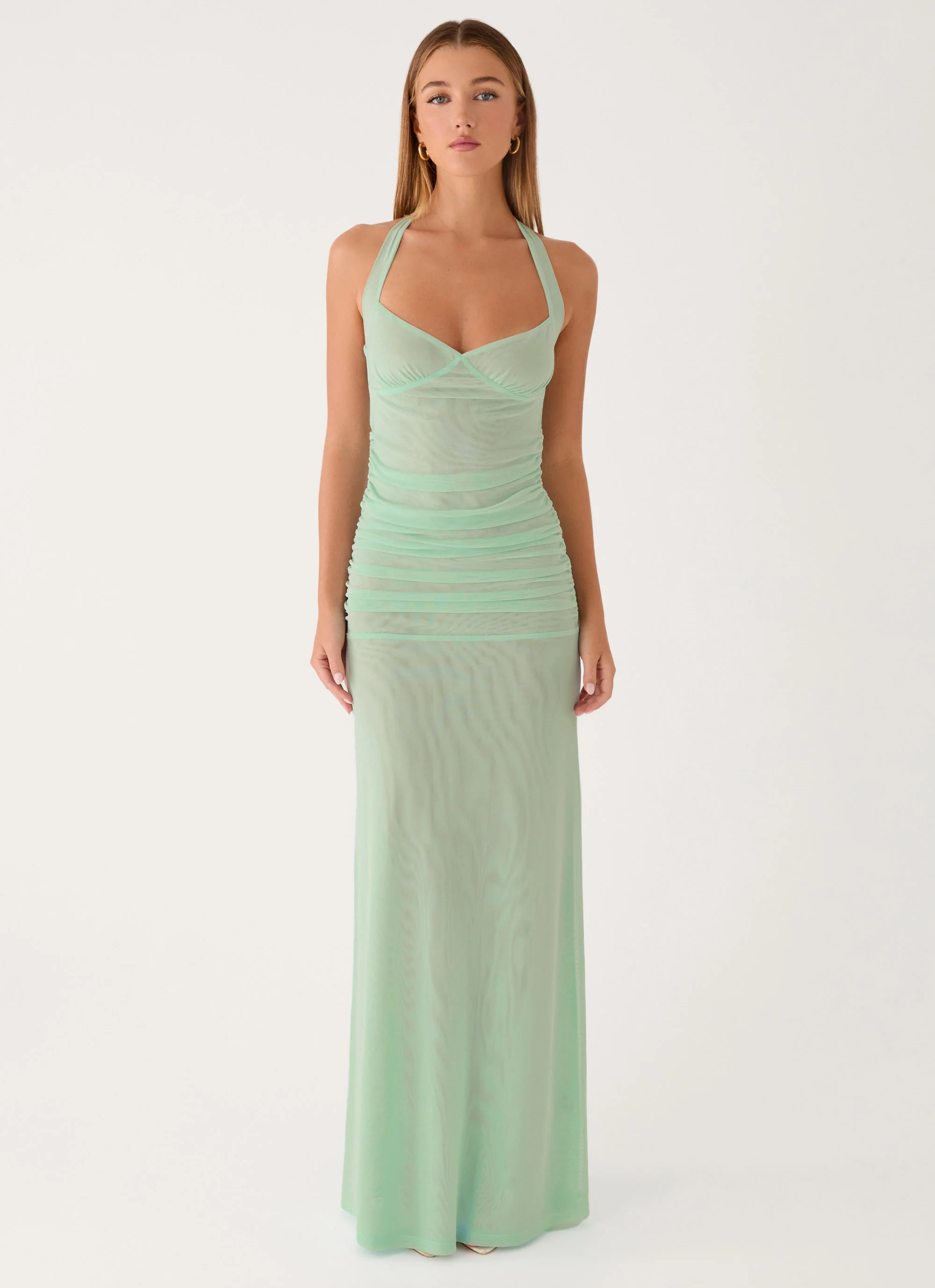 Mirabella Maxi Dress - Aqua - Image 6