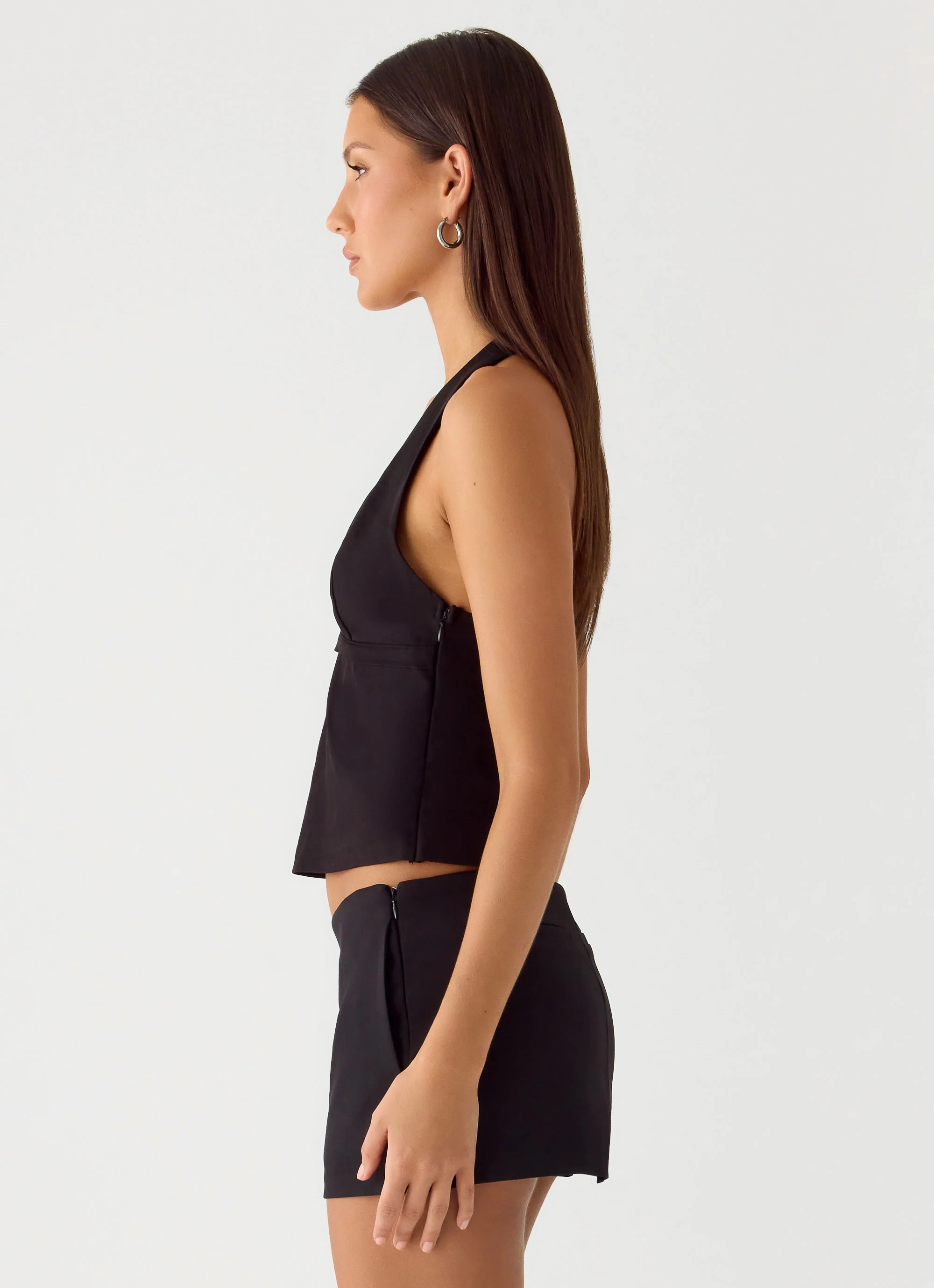 Mirna Halter Top - Black - Image 4
