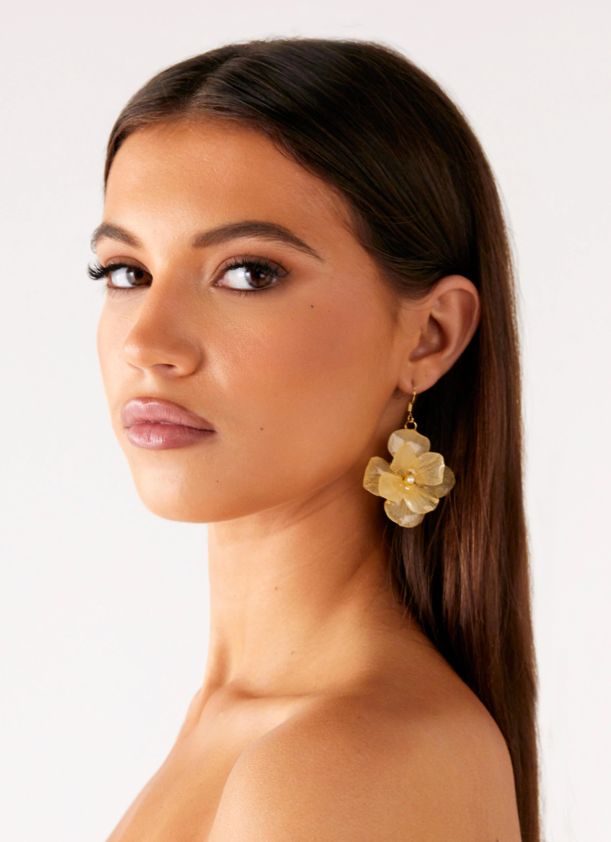 Mona Earrings - Ivory - Image 5
