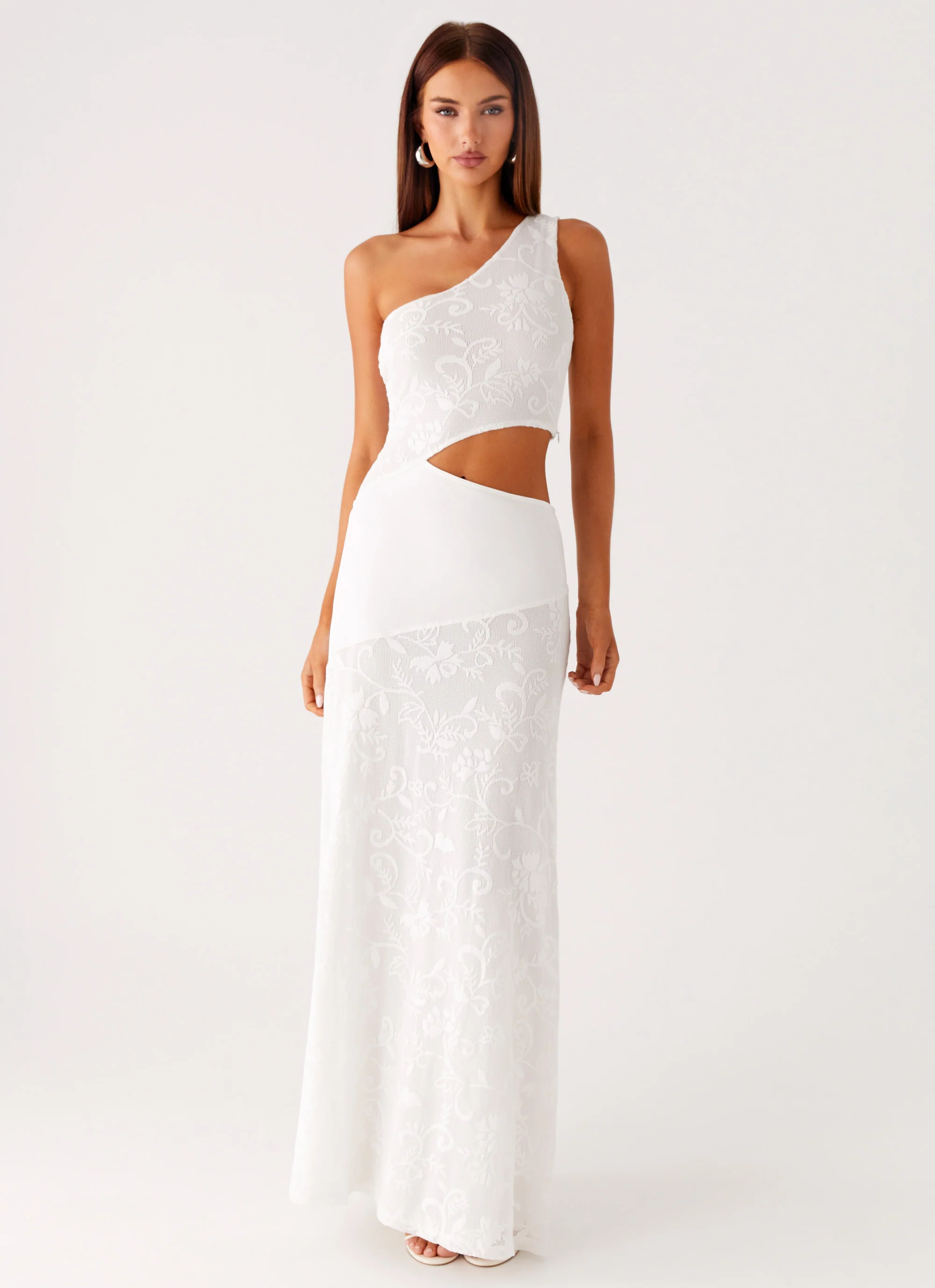 More Than Maybe Maxi Dress - White - Image 3