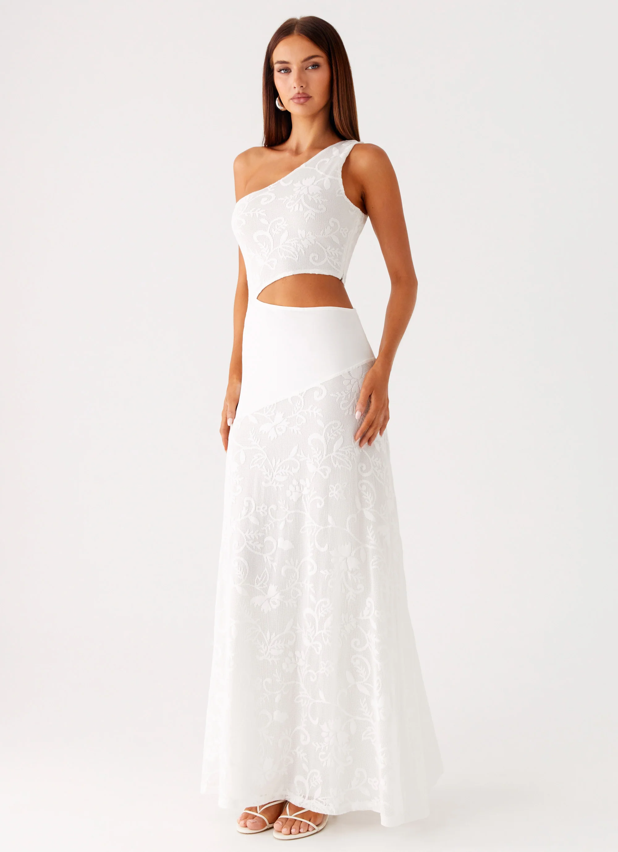 More Than Maybe Maxi Dress - White - Image 6