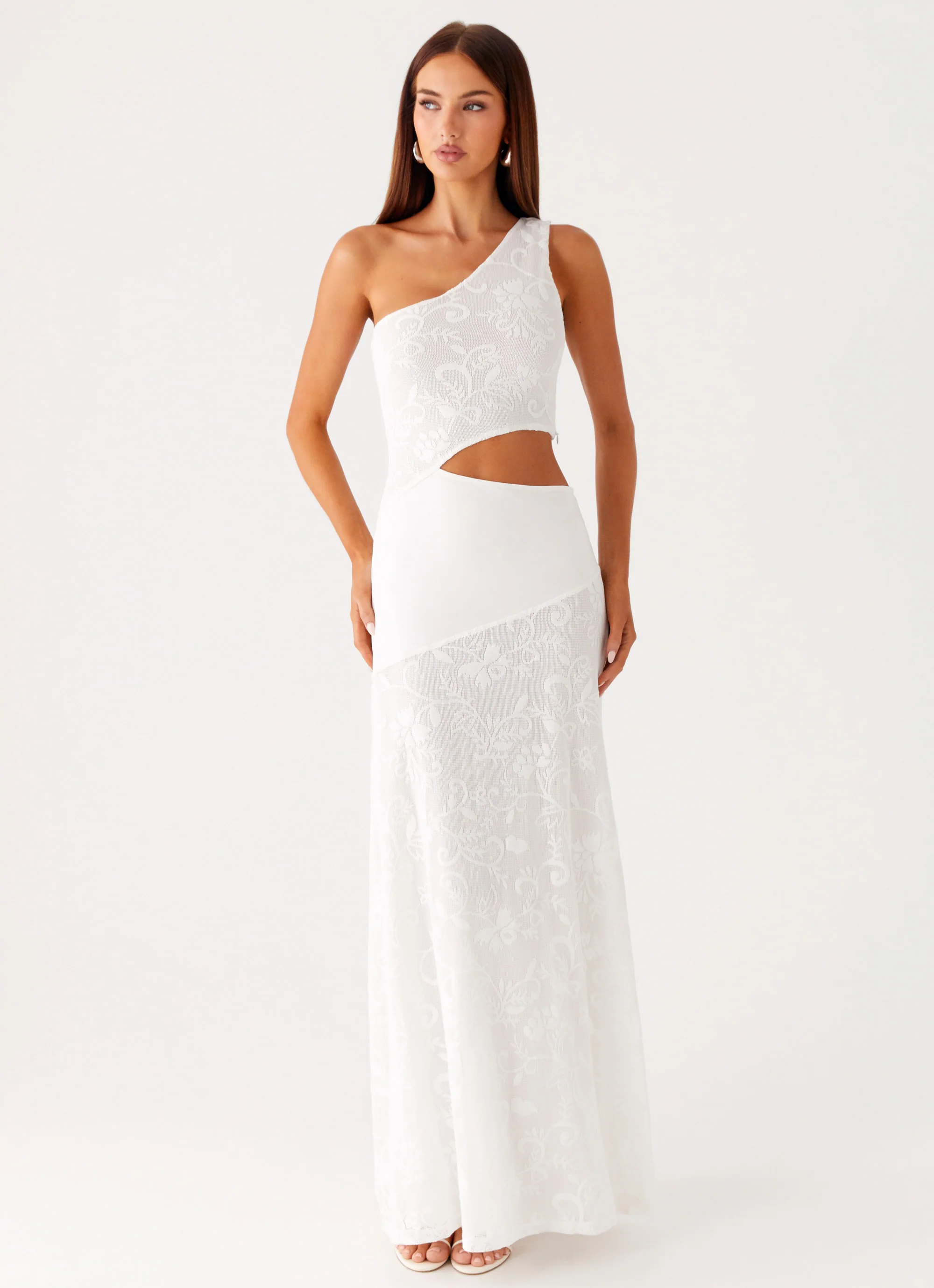 More Than Maybe Maxi Dress - White - Image 7