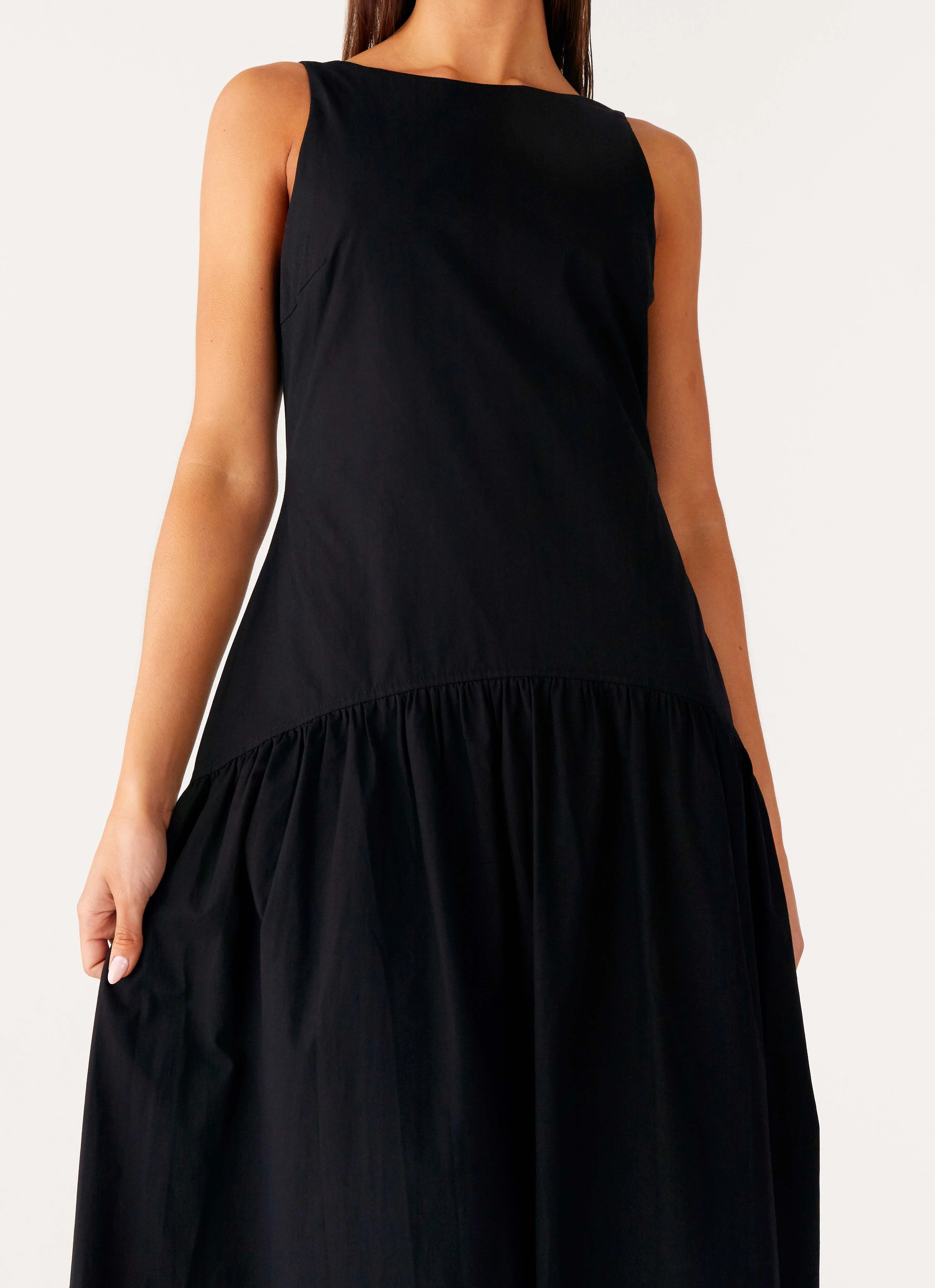 Morena Maxi Dress - Black - Image 6