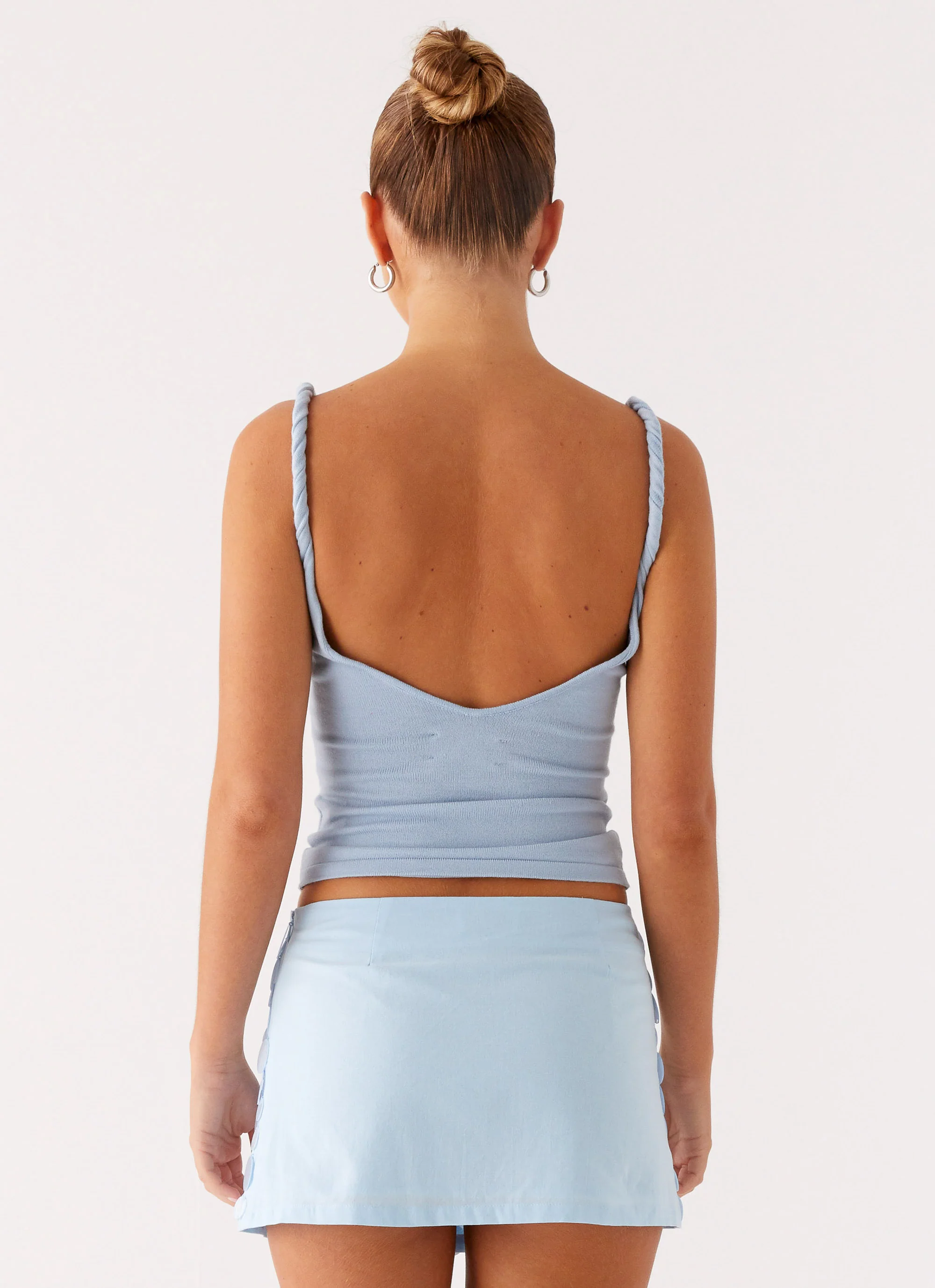 Movie Star Mini Skirt - Blue - Image 3