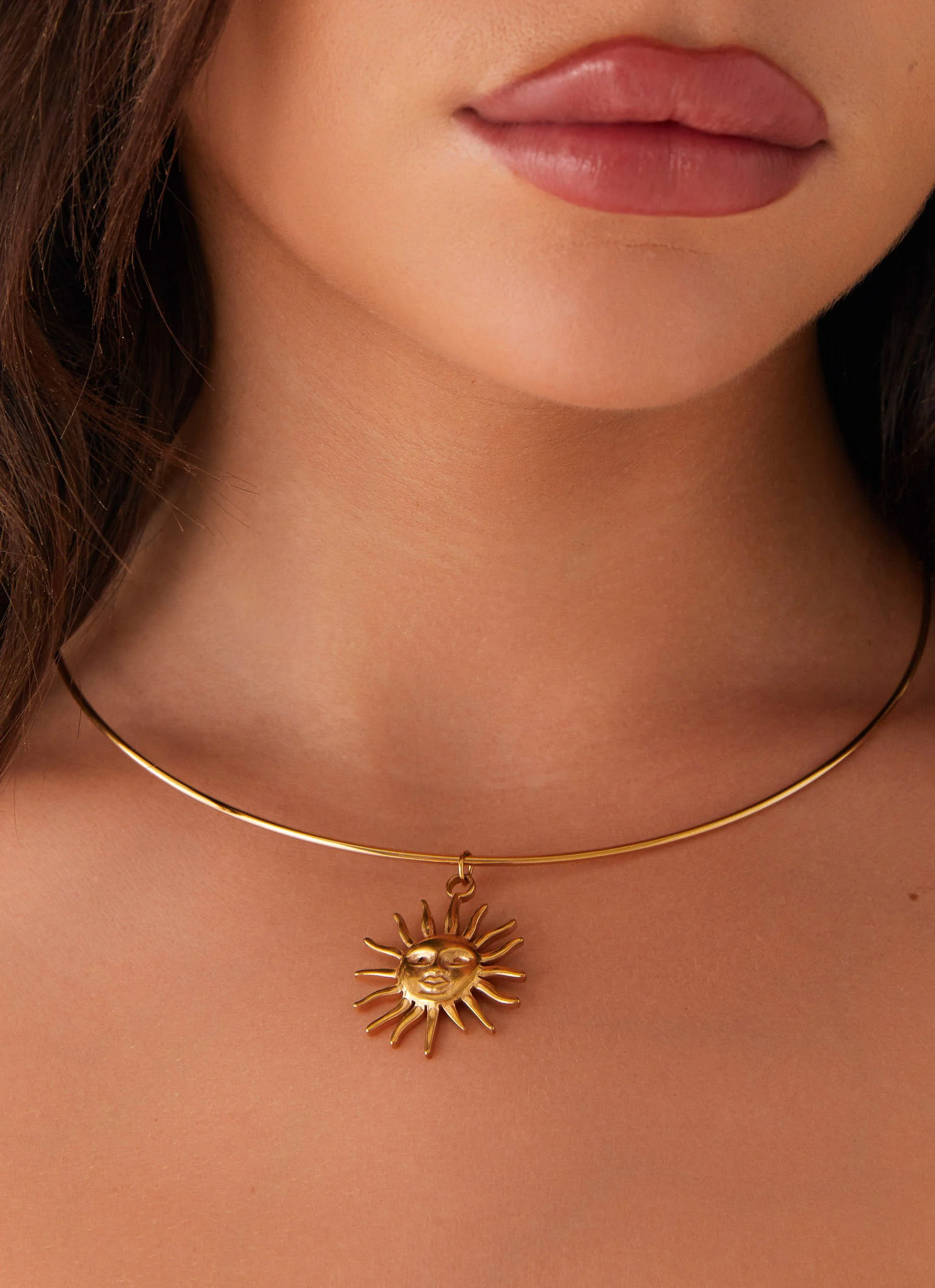 Nahla Necklace - Gold - Image 3