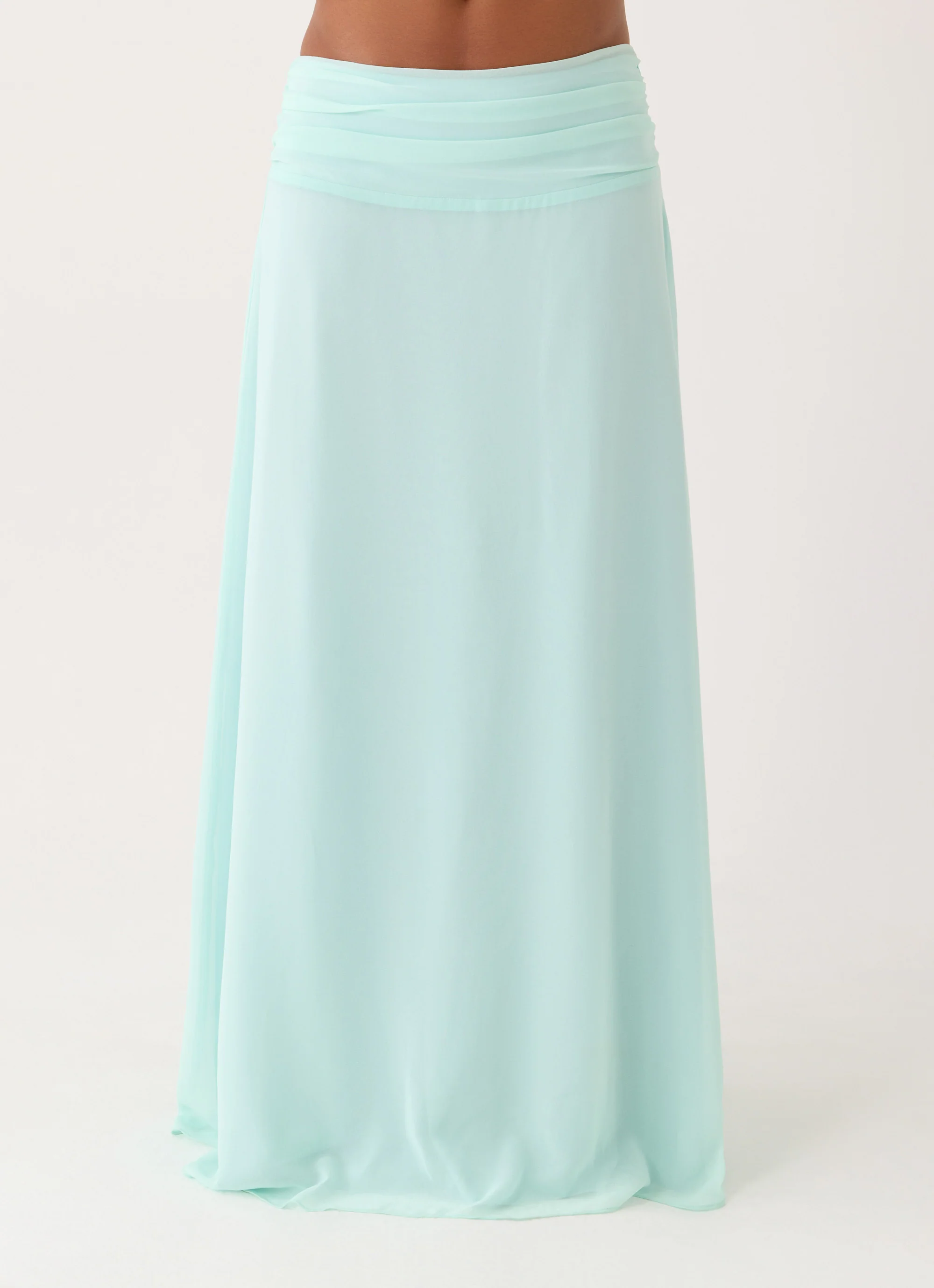 Natalya Maxi Skirt - Pistachio - Image 7