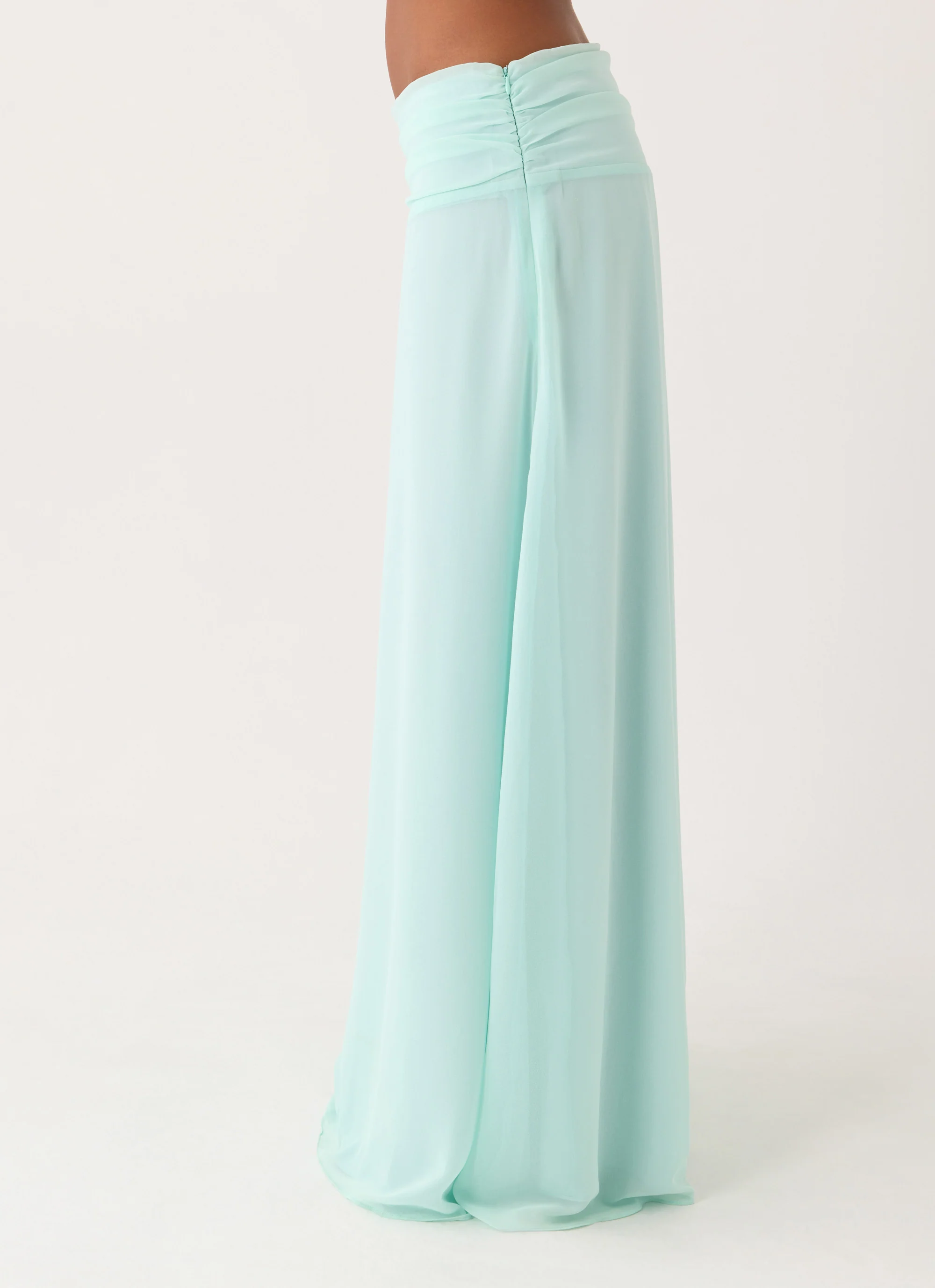 Natalya Maxi Skirt - Pistachio - Image 8