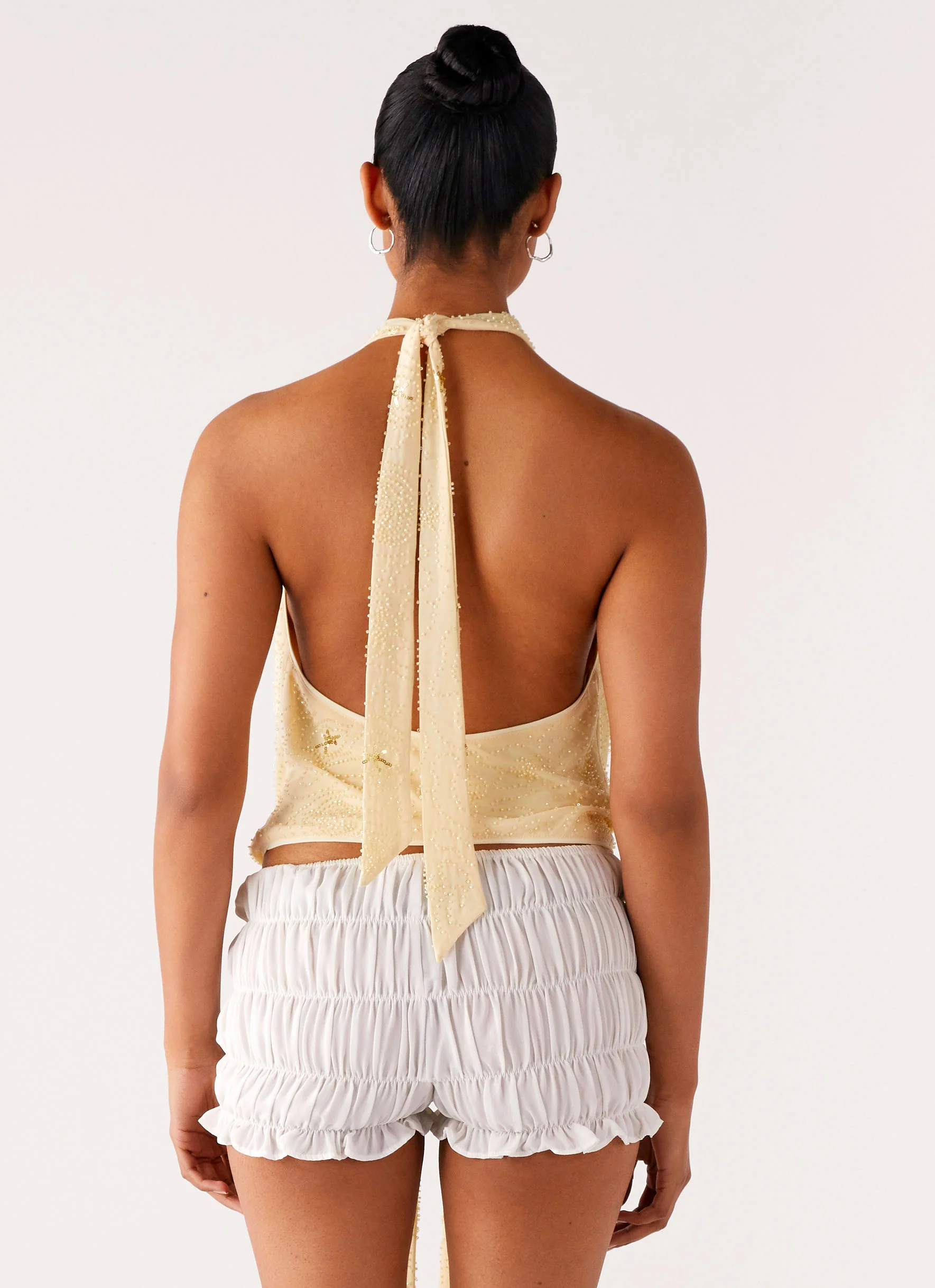 Neptune Halter Top - Yellow - Image 3