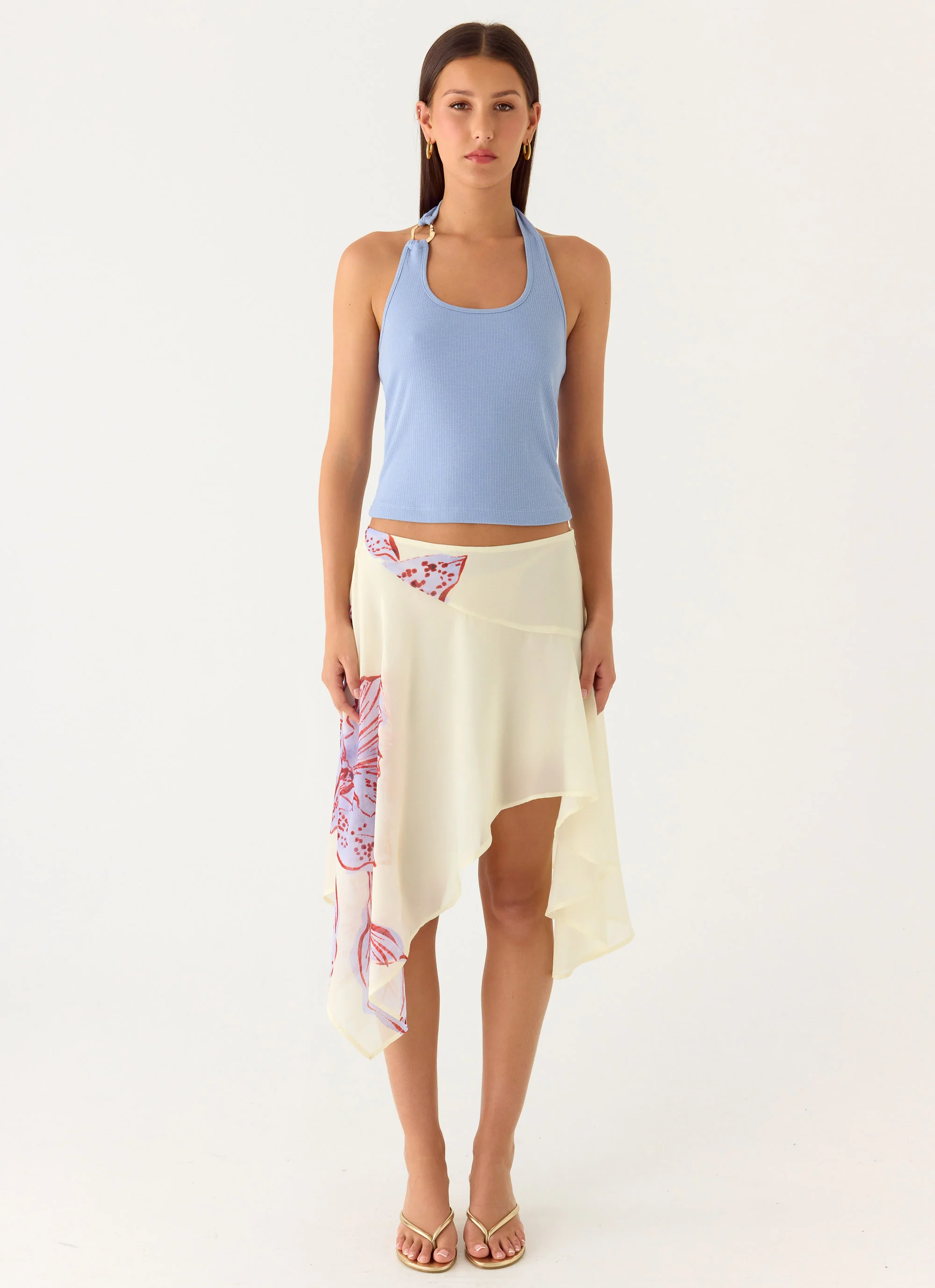 Nera Halter Top - periwinkle - Image 5
