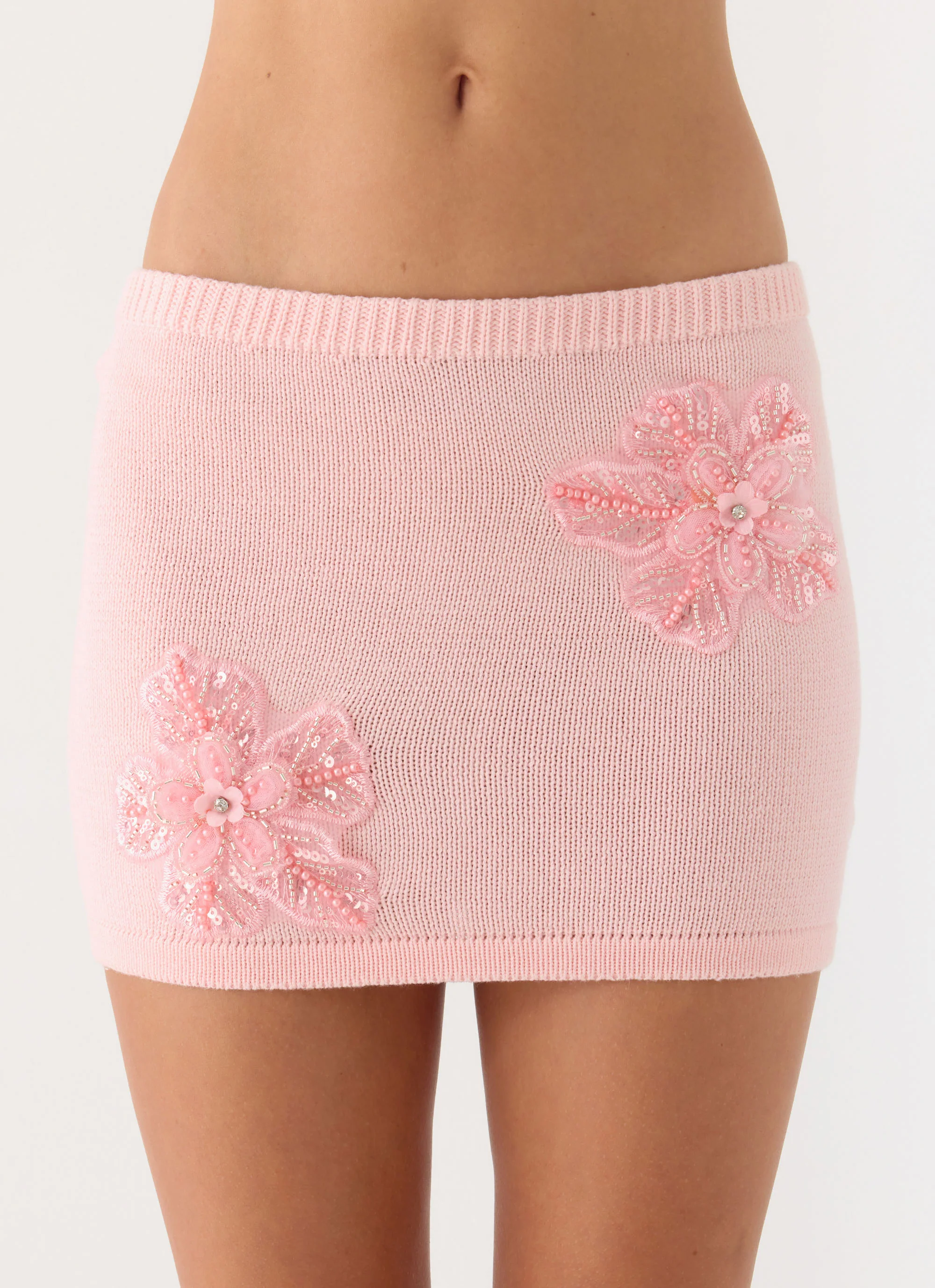 Neverland Mini Skirt - Baby Pink - Image 7
