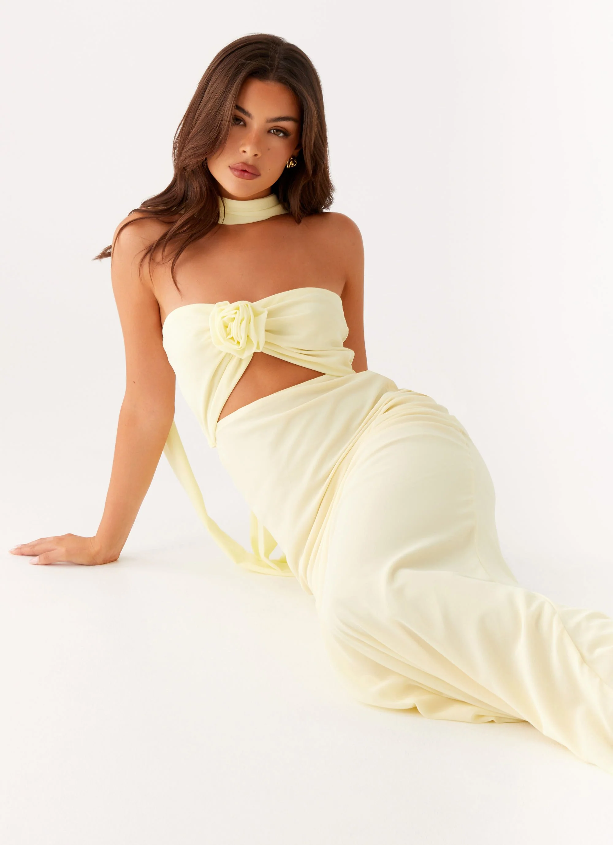 New Light Maxi Dress - Yellow - Image 6