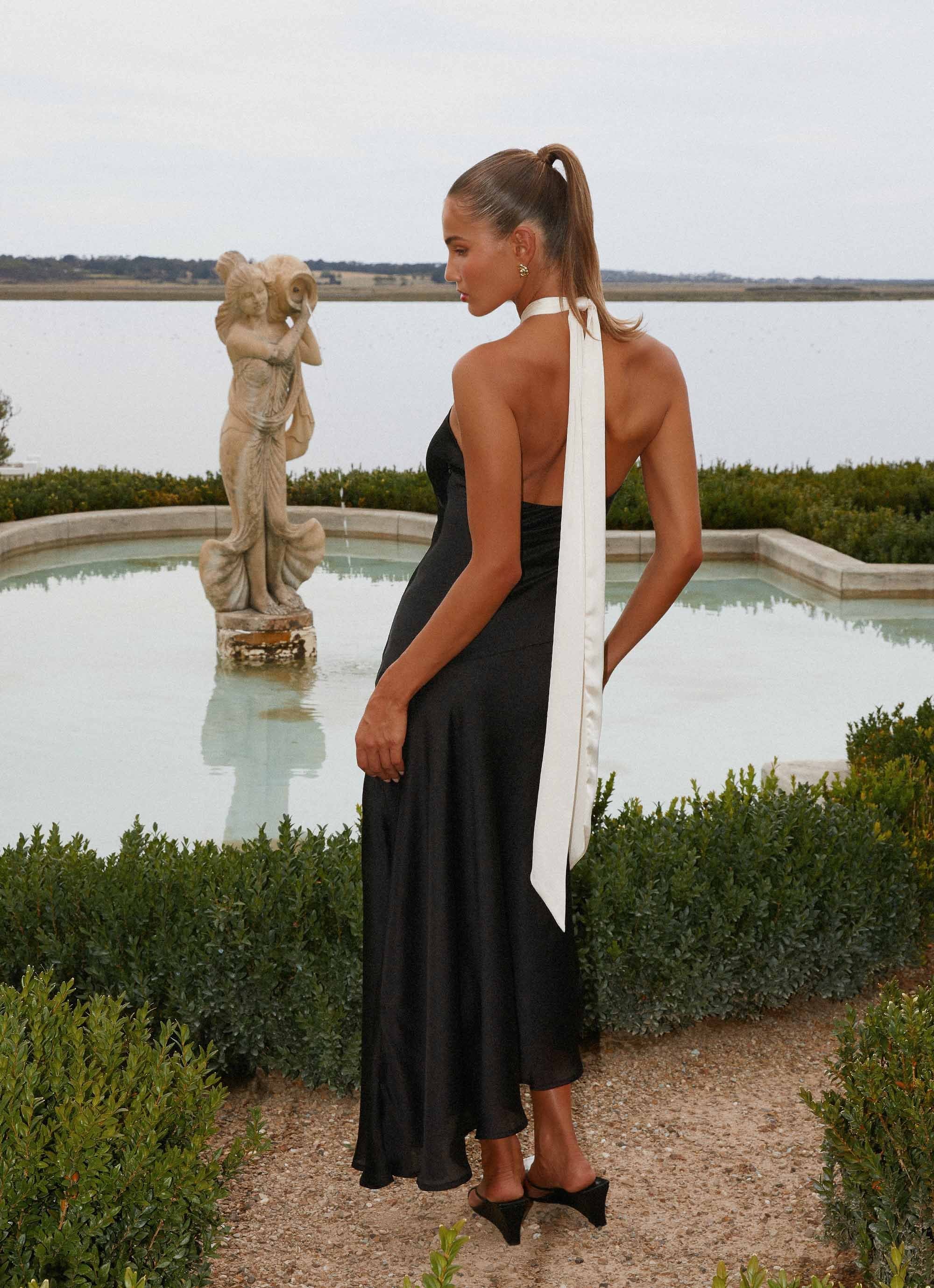 Night Owl Maxi Dress - Black - Image 7