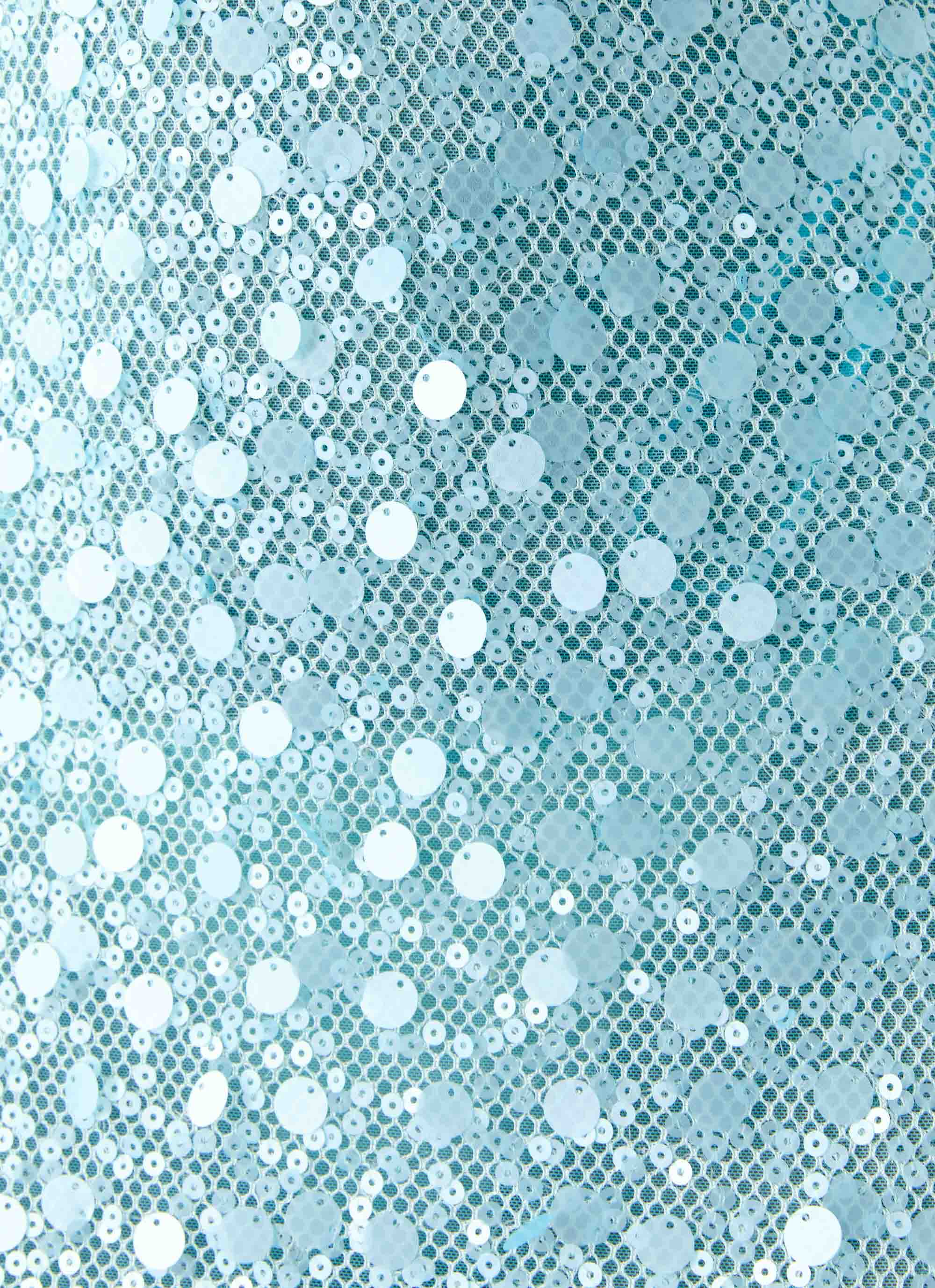 Ocean Views Sequin Maxi Dress - Blue - Image 8