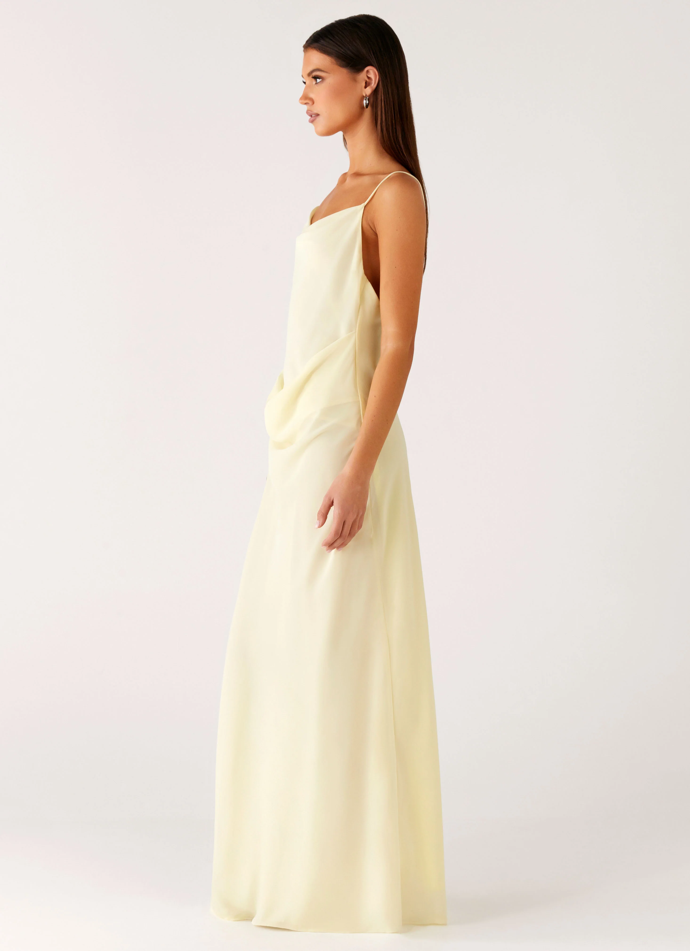 Oliana Maxi Dress - Yellow - Image 2