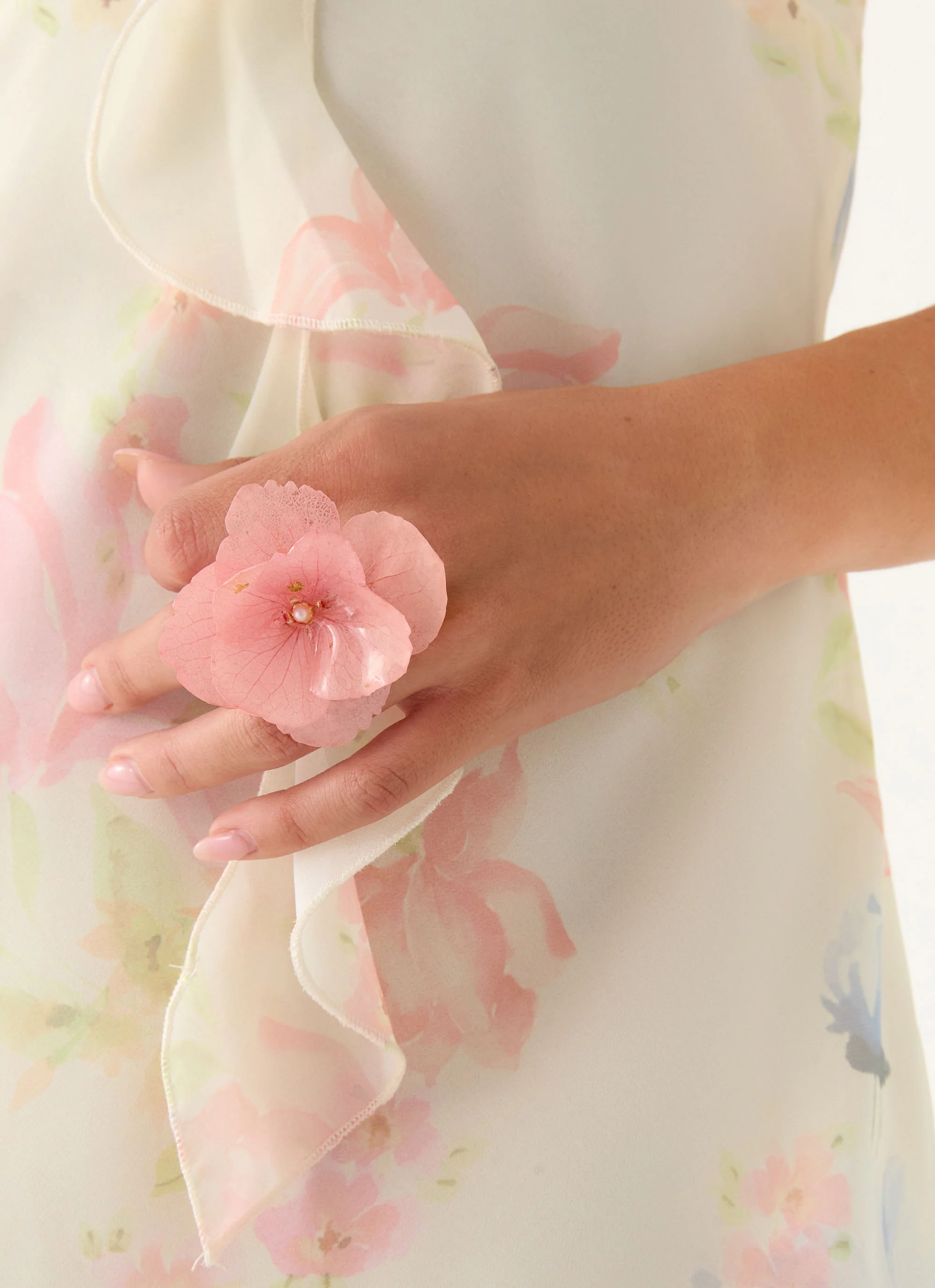 Onda Rosa Ring - Pink - Image 2