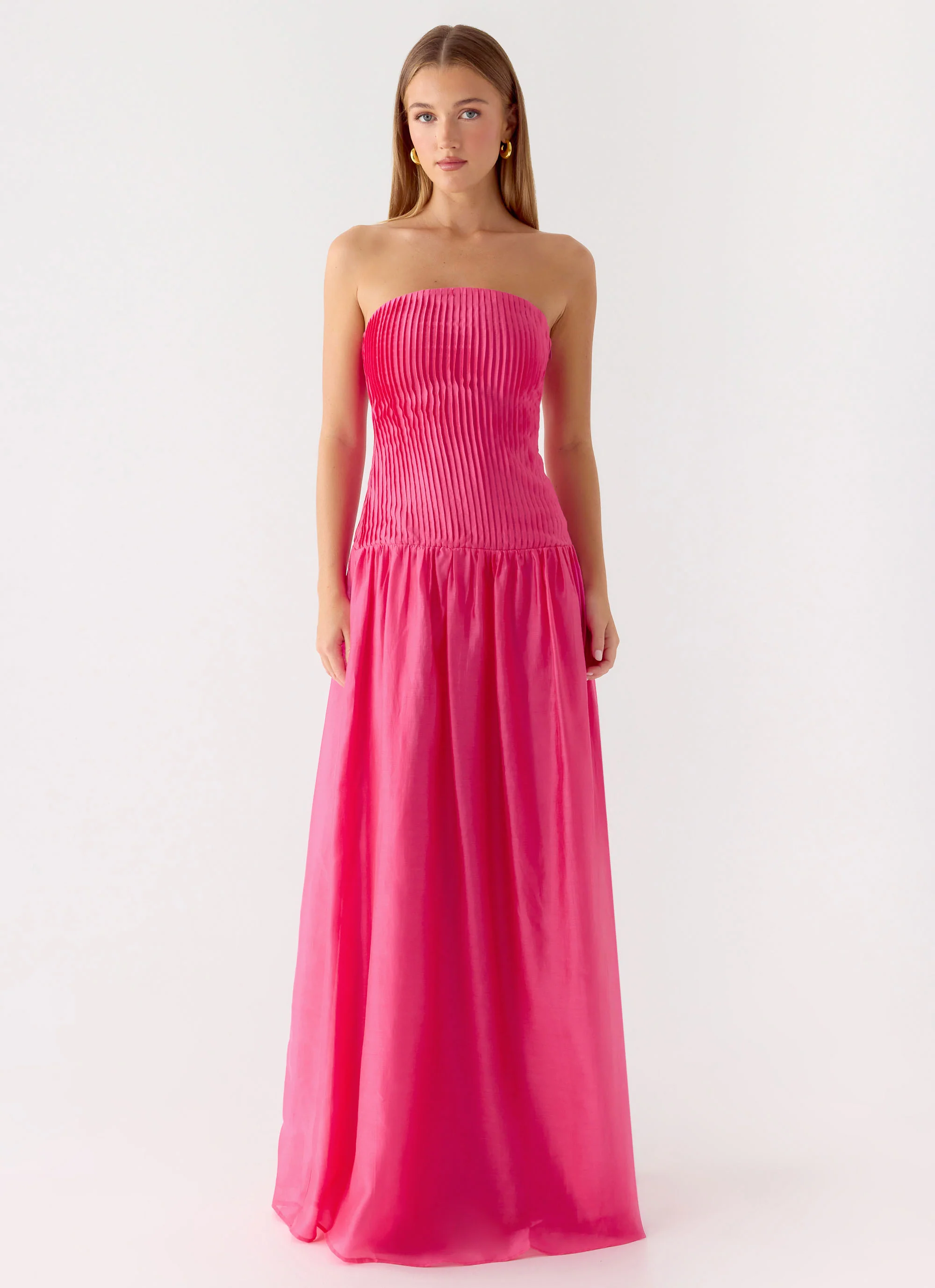 Ophielle Maxi Dress - Fuchsia - Image 5