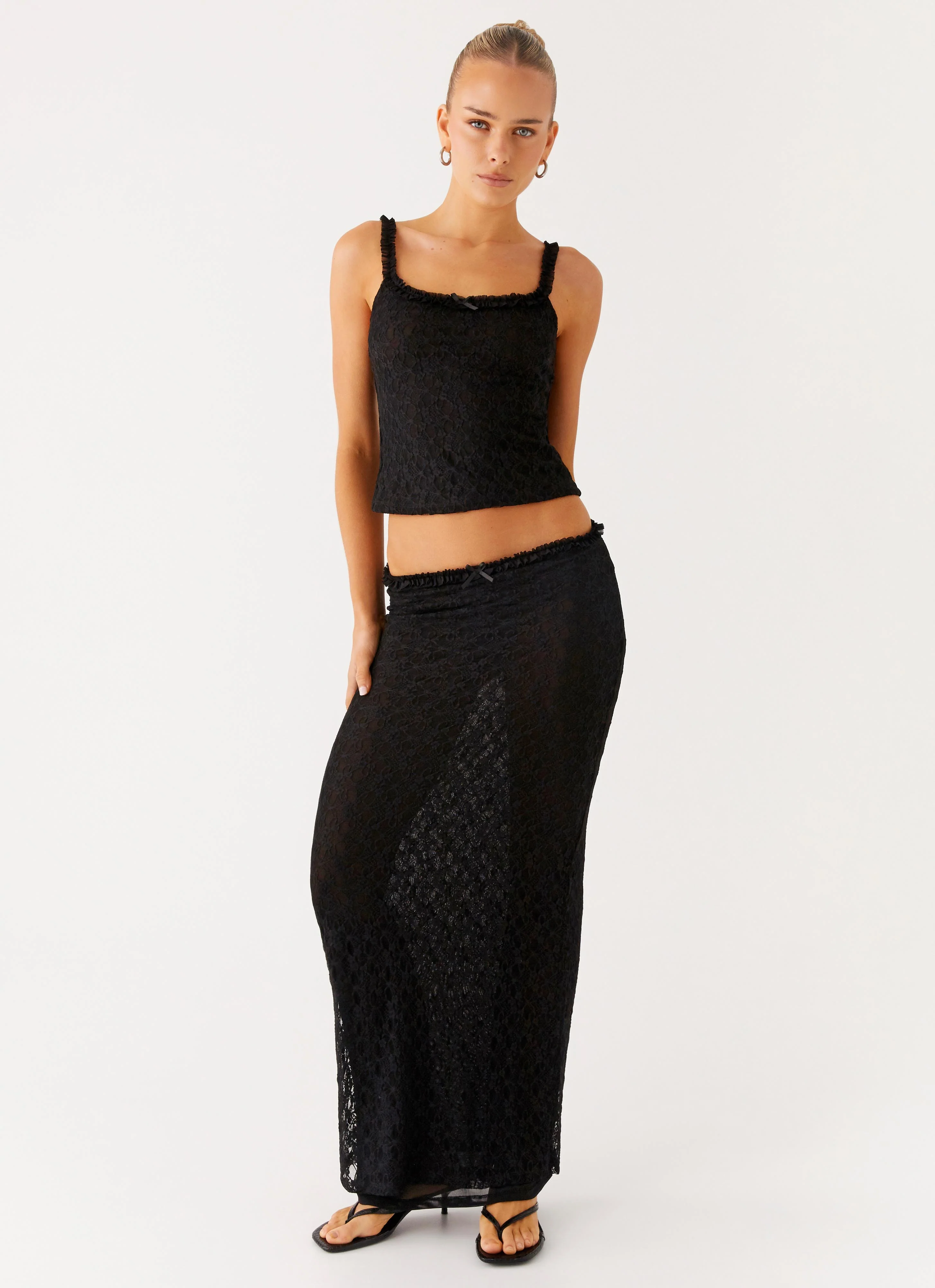 Ophira Cami Top - Black - Image 6