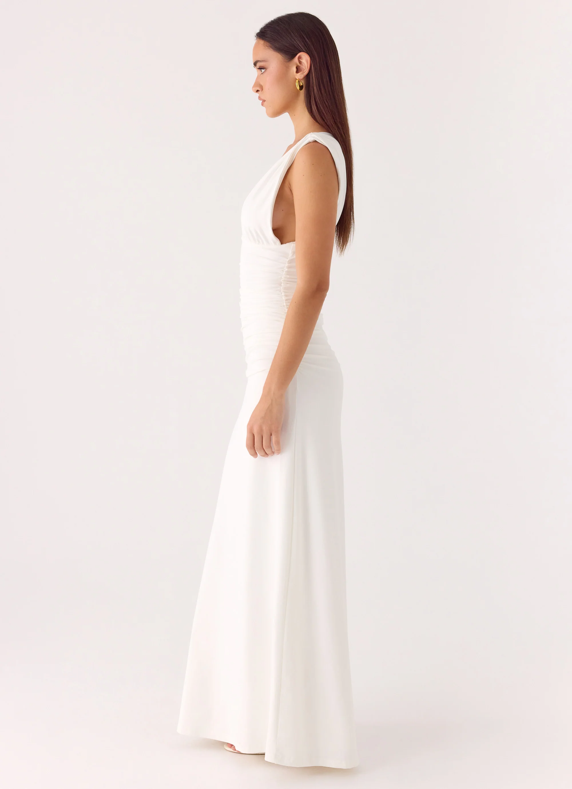 Options Maxi Dress - White - Image 3