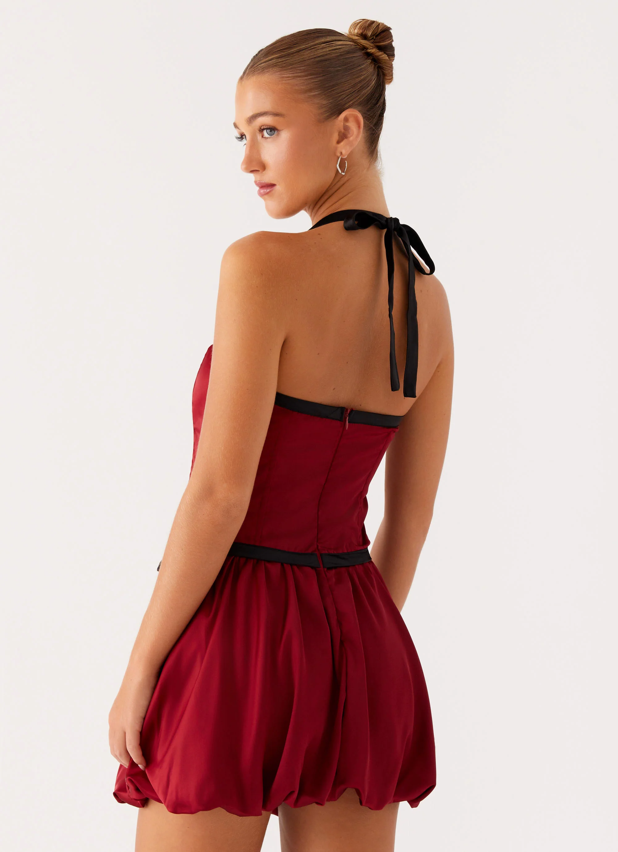 Pacific Mini Dress - Red - Image 2
