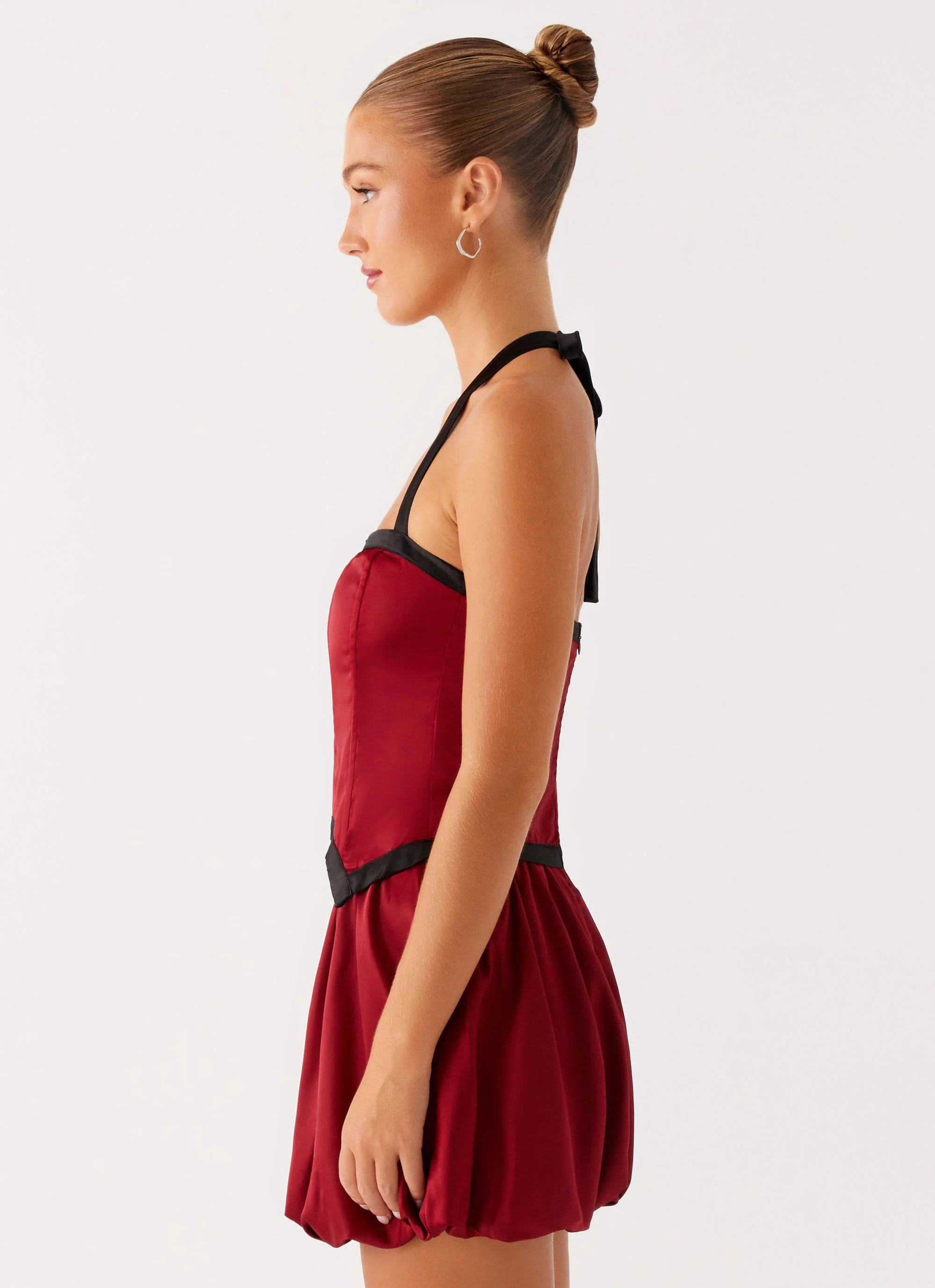Pacific Mini Dress - Red - Image 3