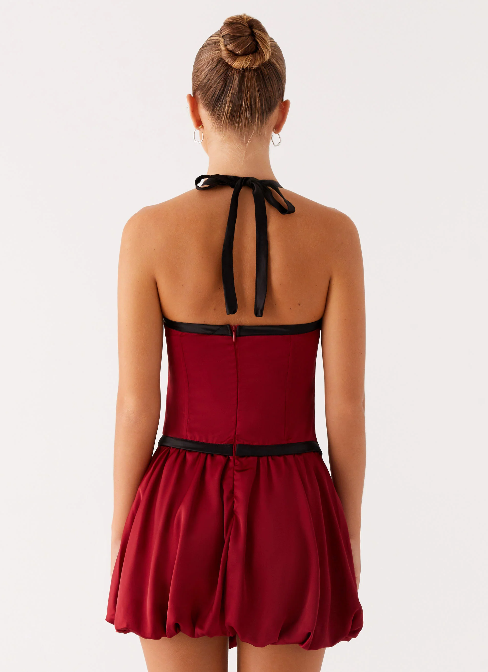 Pacific Mini Dress - Red - Image 4