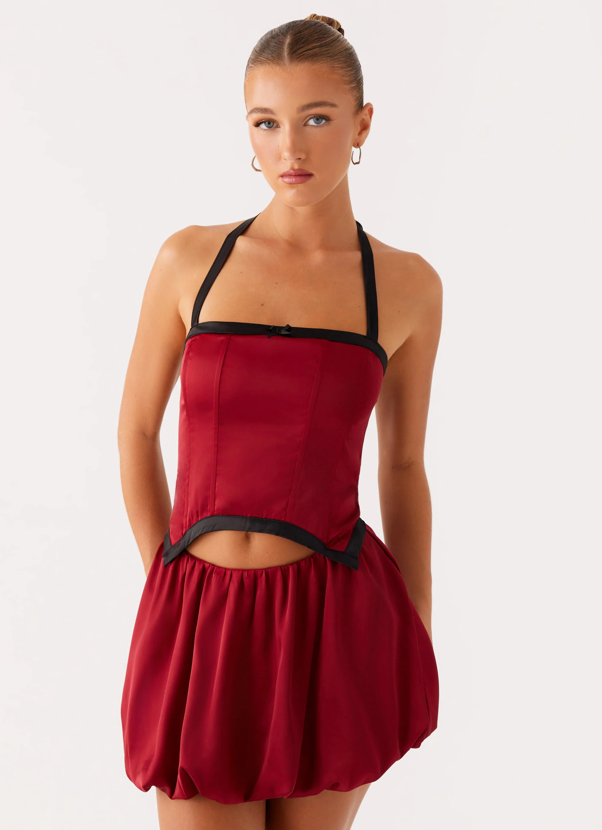 Pacific Mini Dress - Red - Image 5