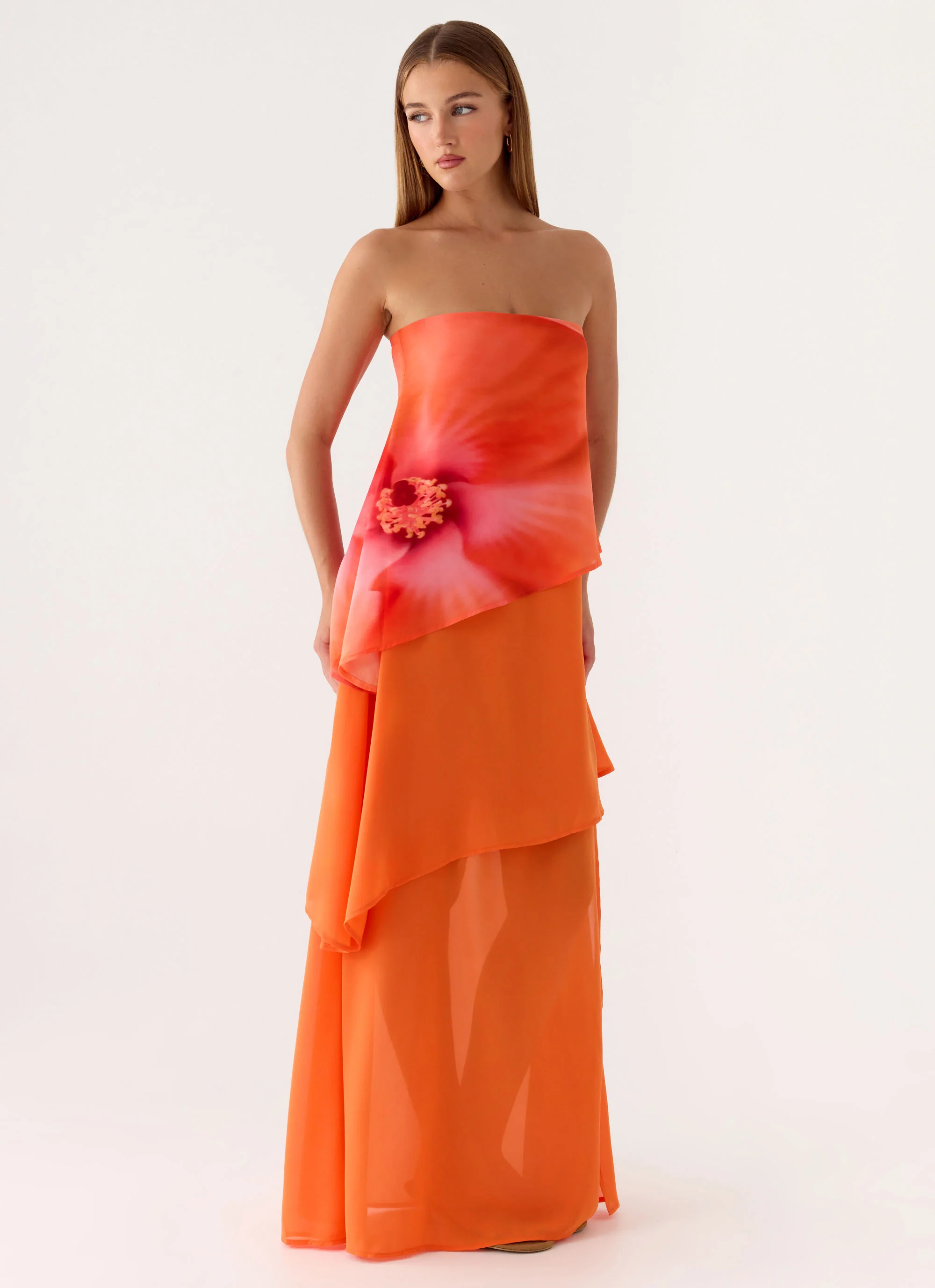 Persuasive Maxi Dress - Orange Blossom - Image 6