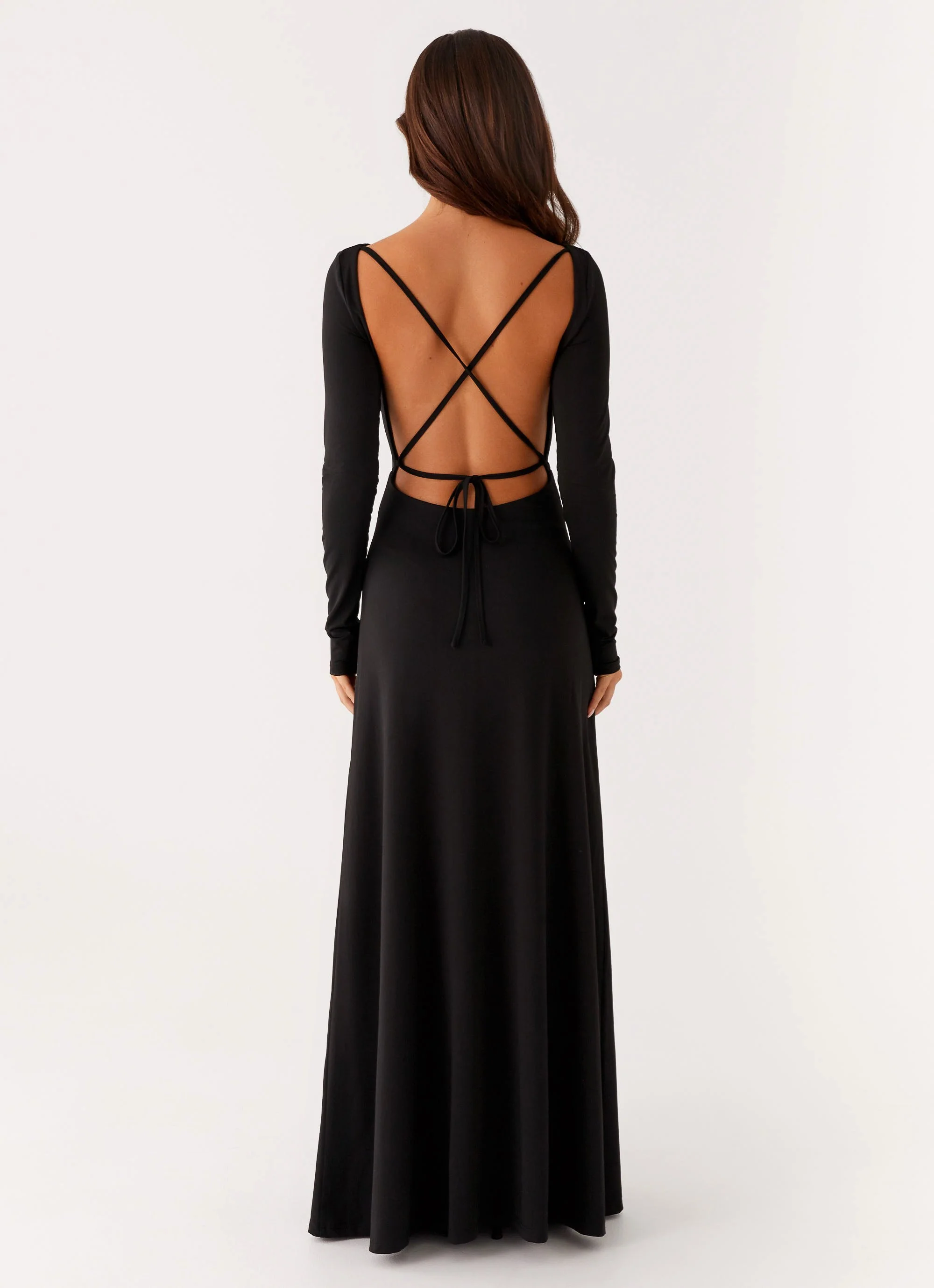Peru Maxi Dress - Black - Image 4