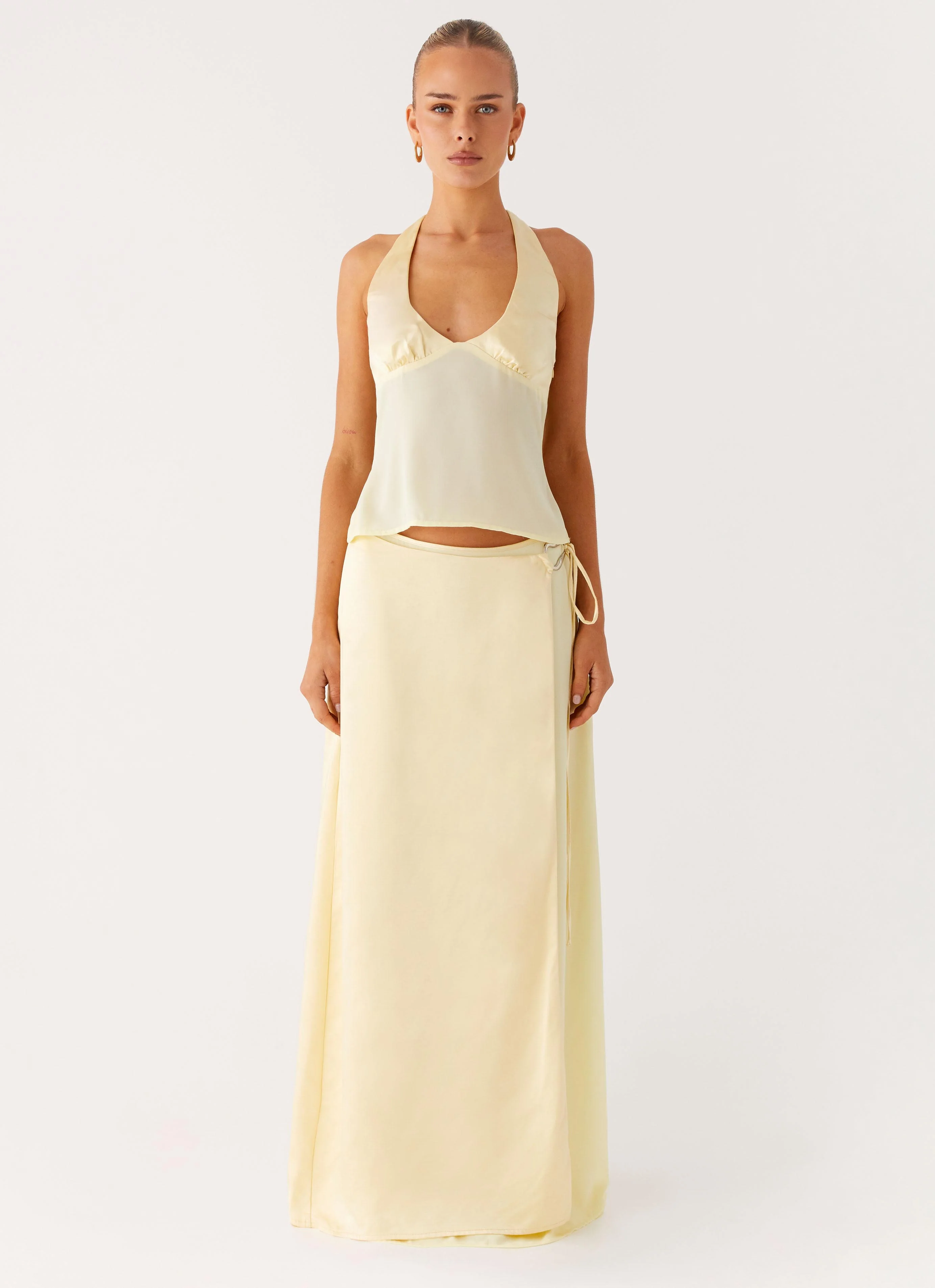Pollie Halter Top - Yellow - Image 6