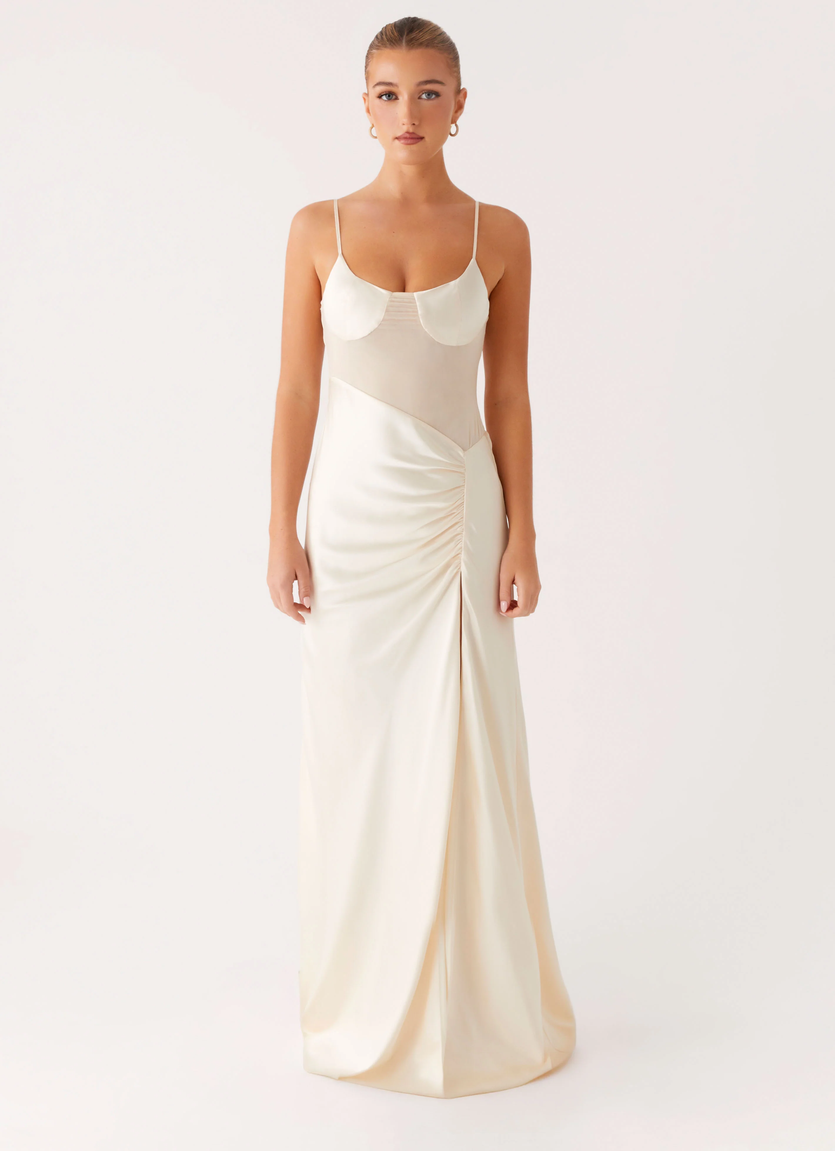 Rising Sun Maxi Dress - Off White - Image 2