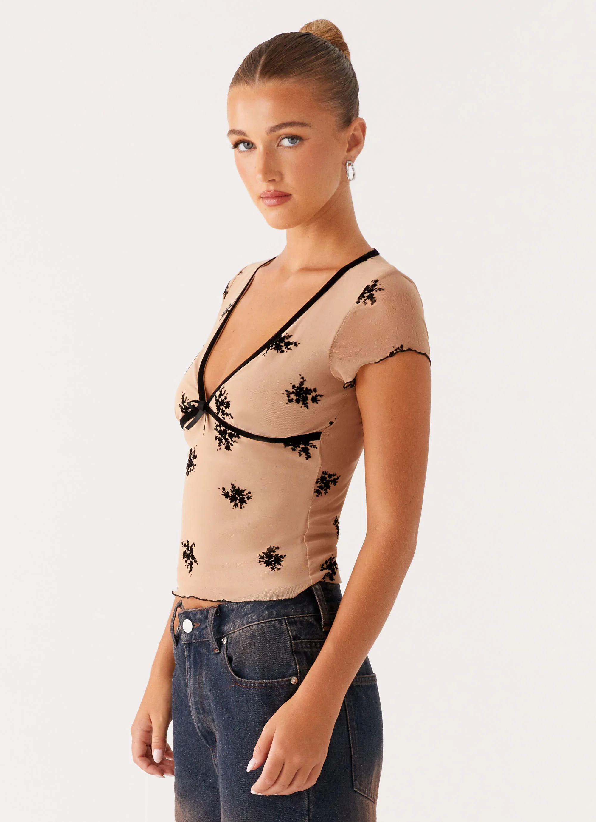 Rocca Top - Nude - Image 3