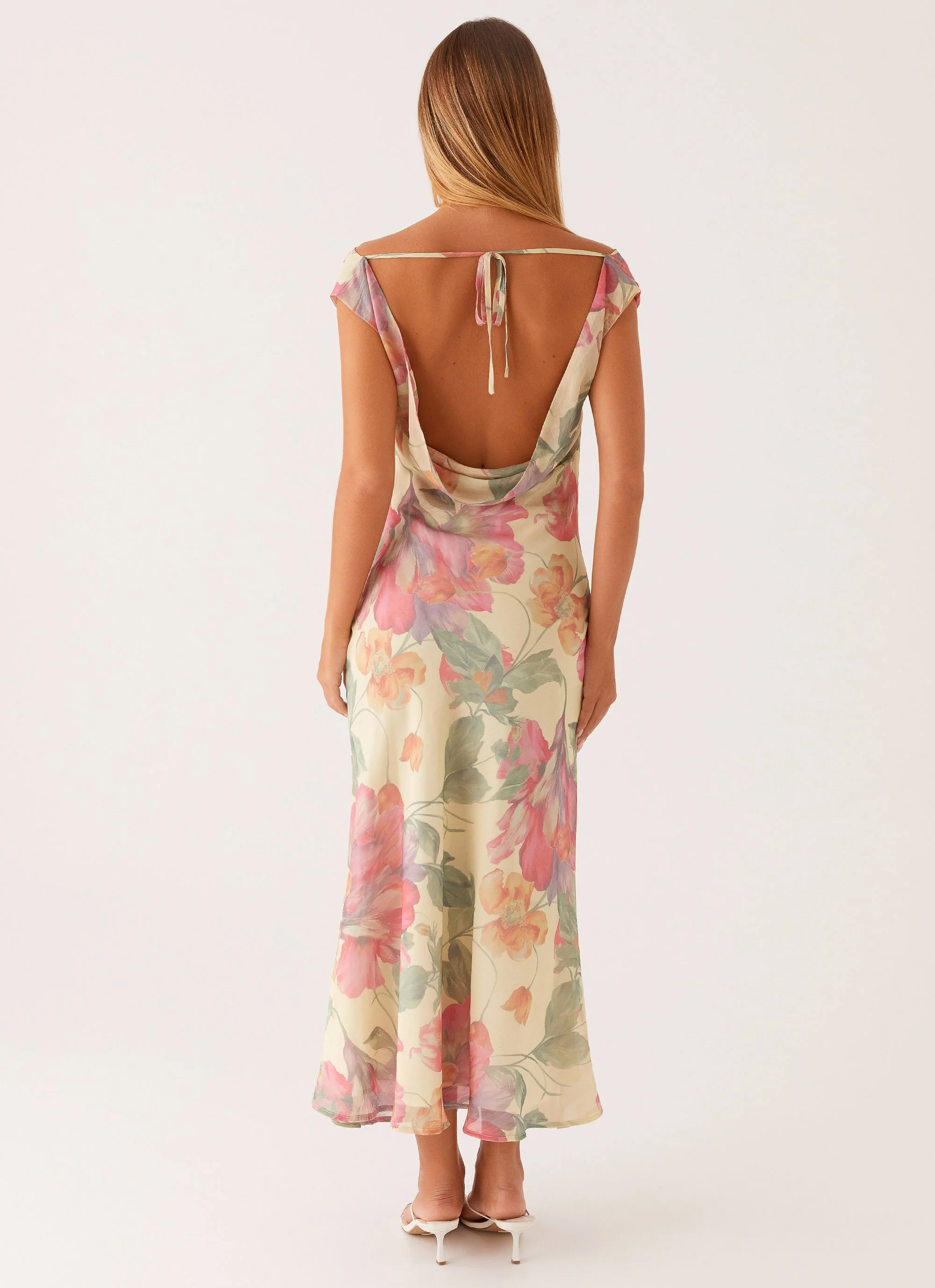 Role Model Maxi Dress - Yellow Peony - Image 4