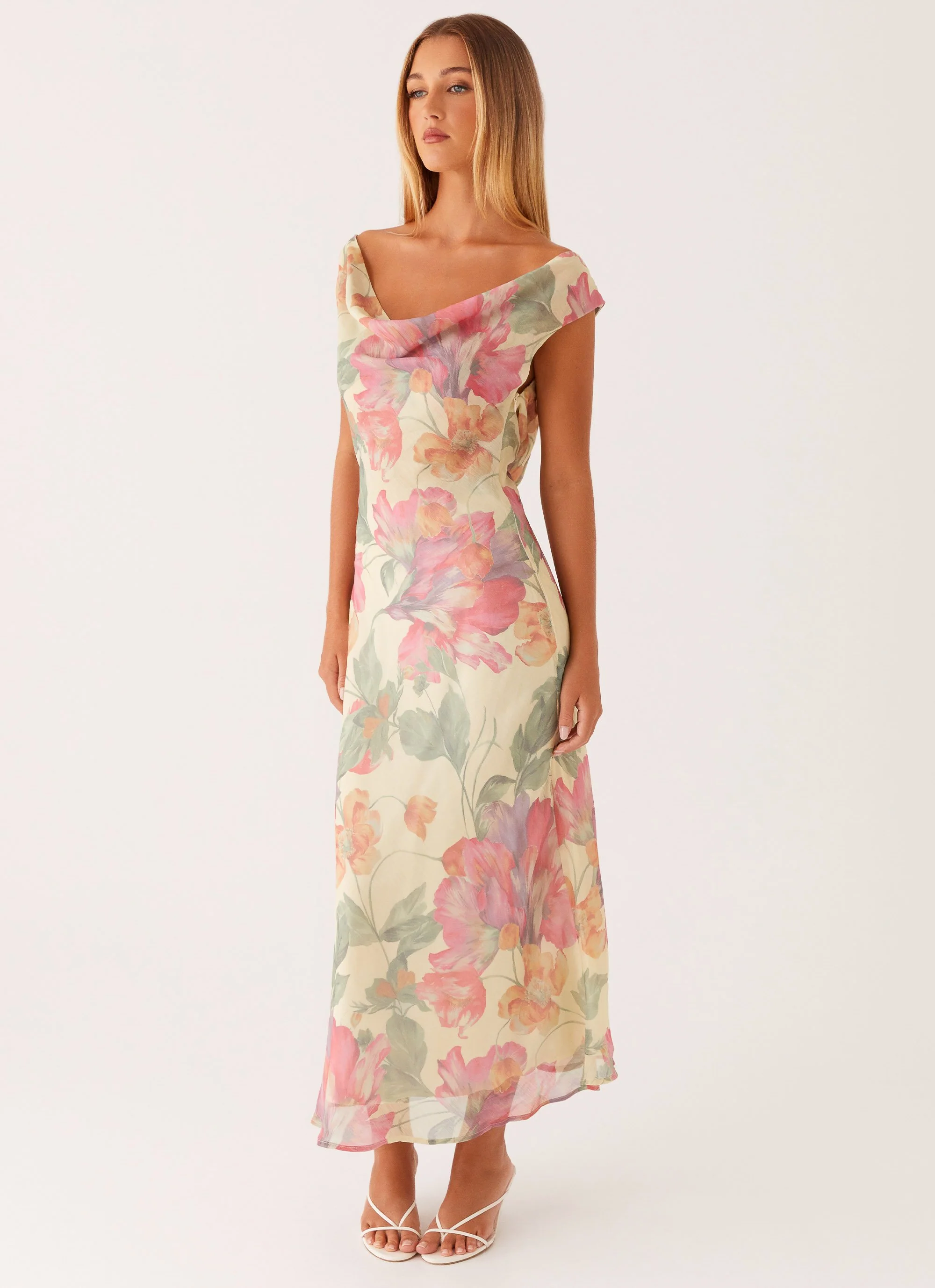 Role Model Maxi Dress - Yellow Peony - Image 5