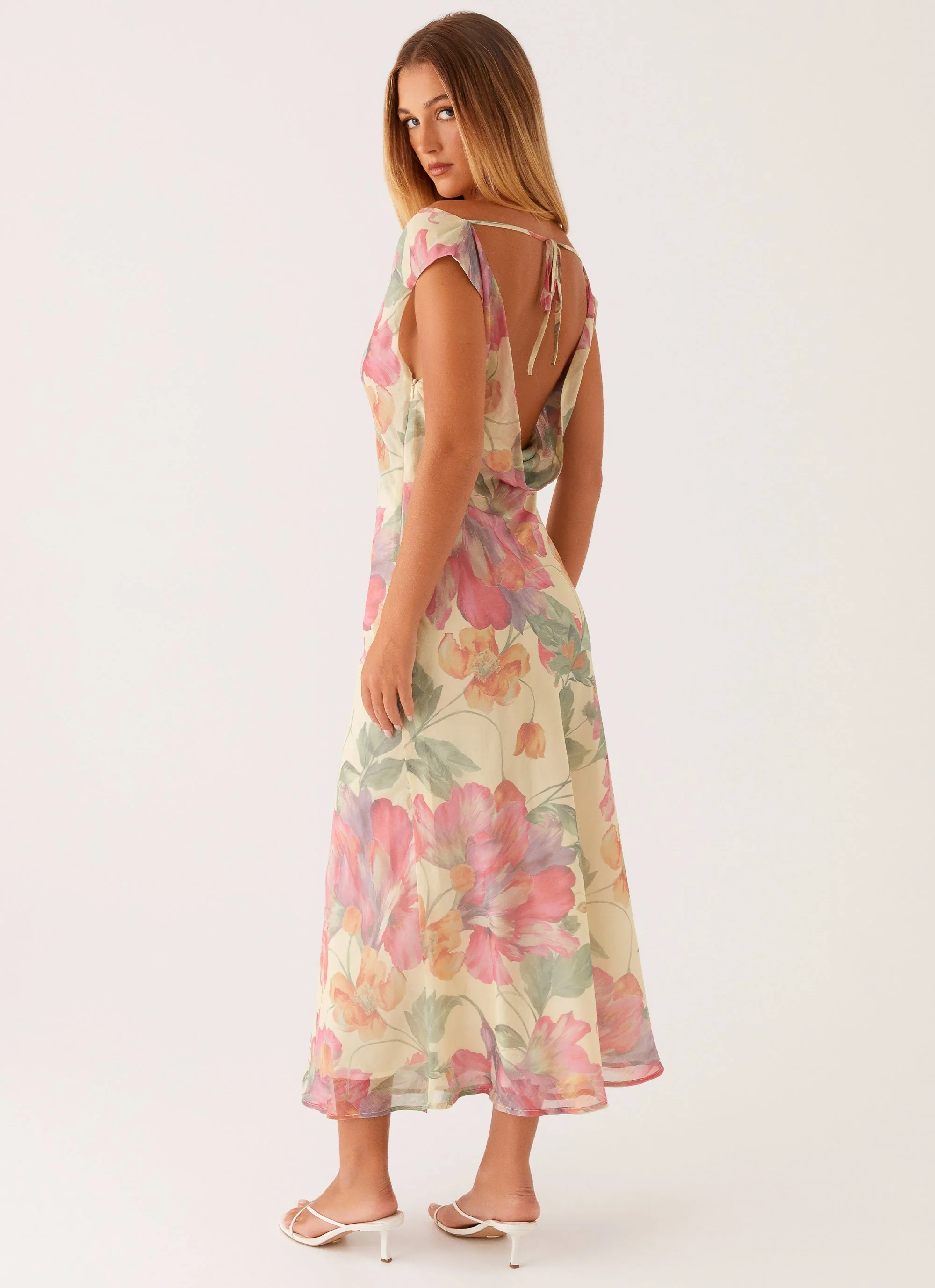 Role Model Maxi Dress - Yellow Peony - Image 6