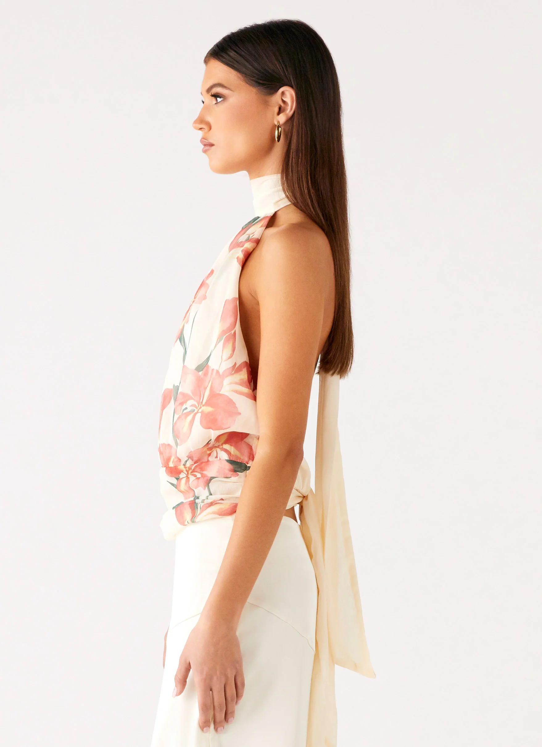 Romelia Halter Top - Siena Floral - Image 6