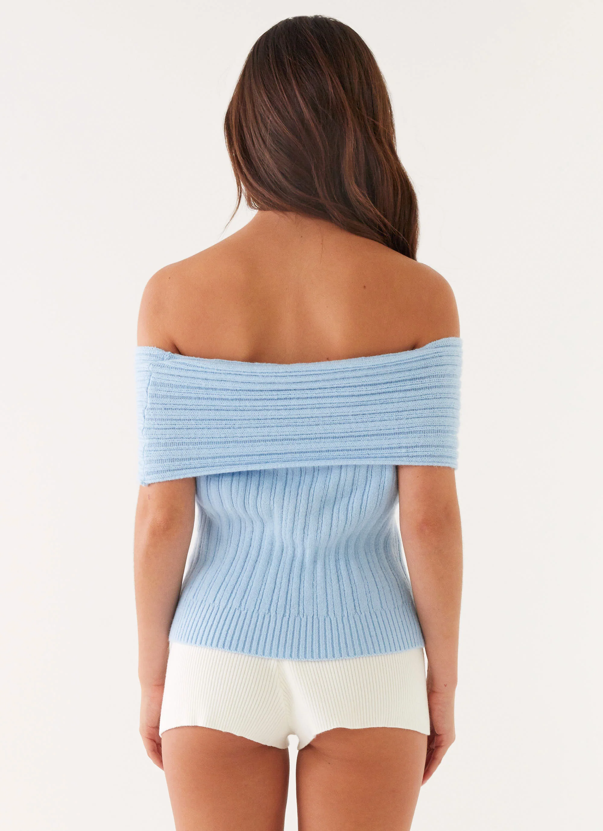 Rosen Knit Top - Blue - Image 4