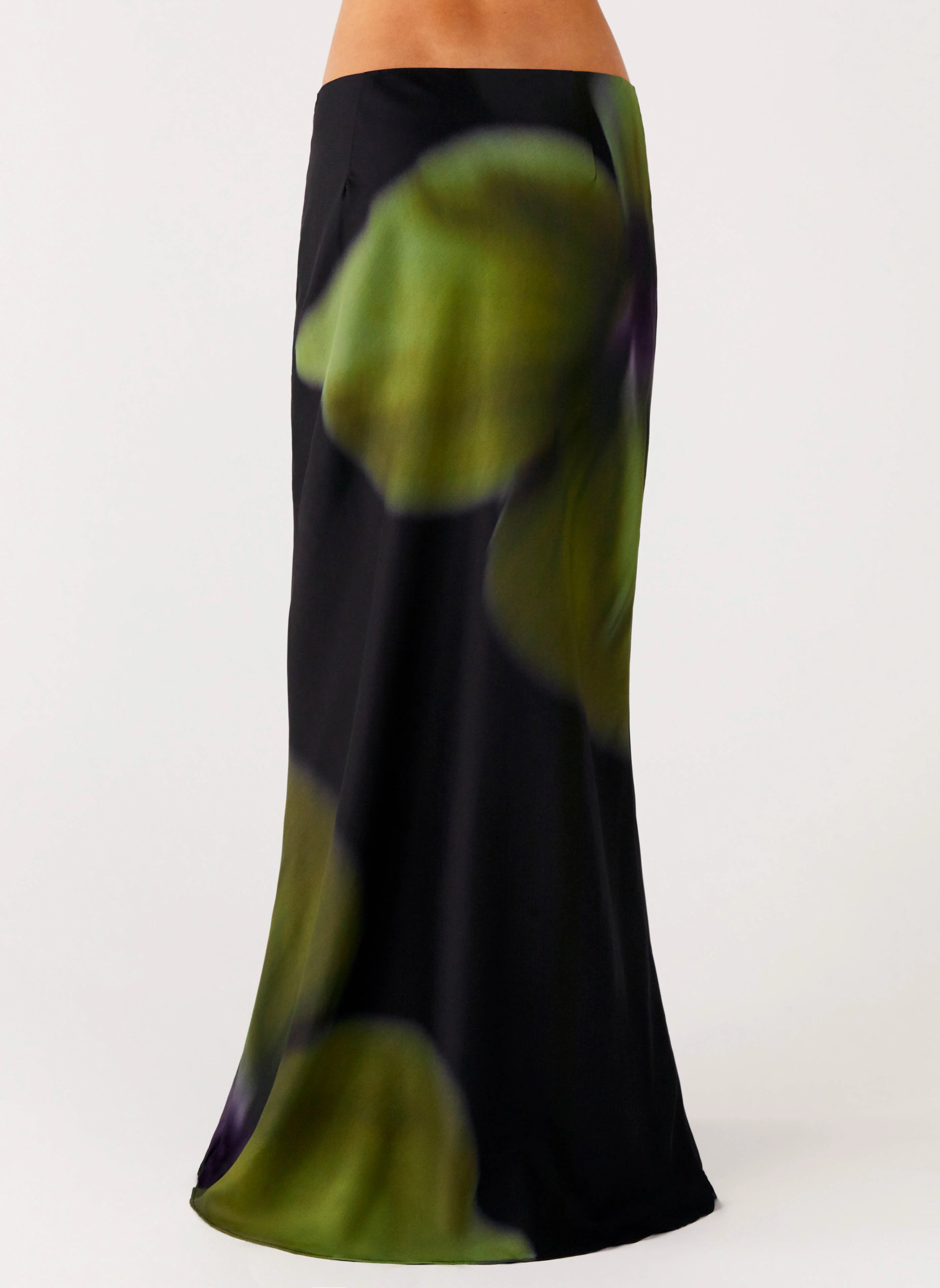 Rosetta Maxi Skirt - Lime Flower - Image 7