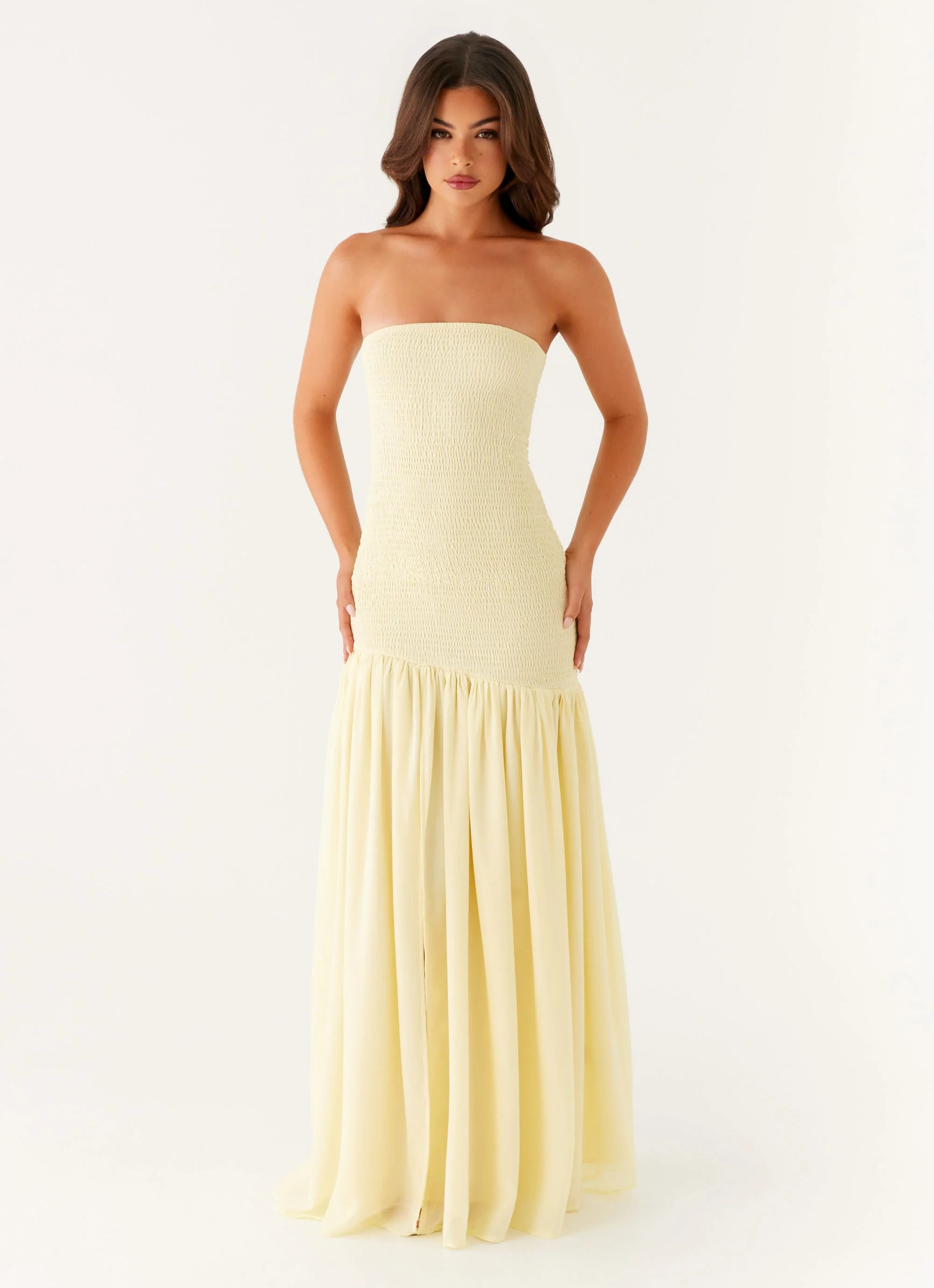Royce Maxi Dress - Yellow - Image 5