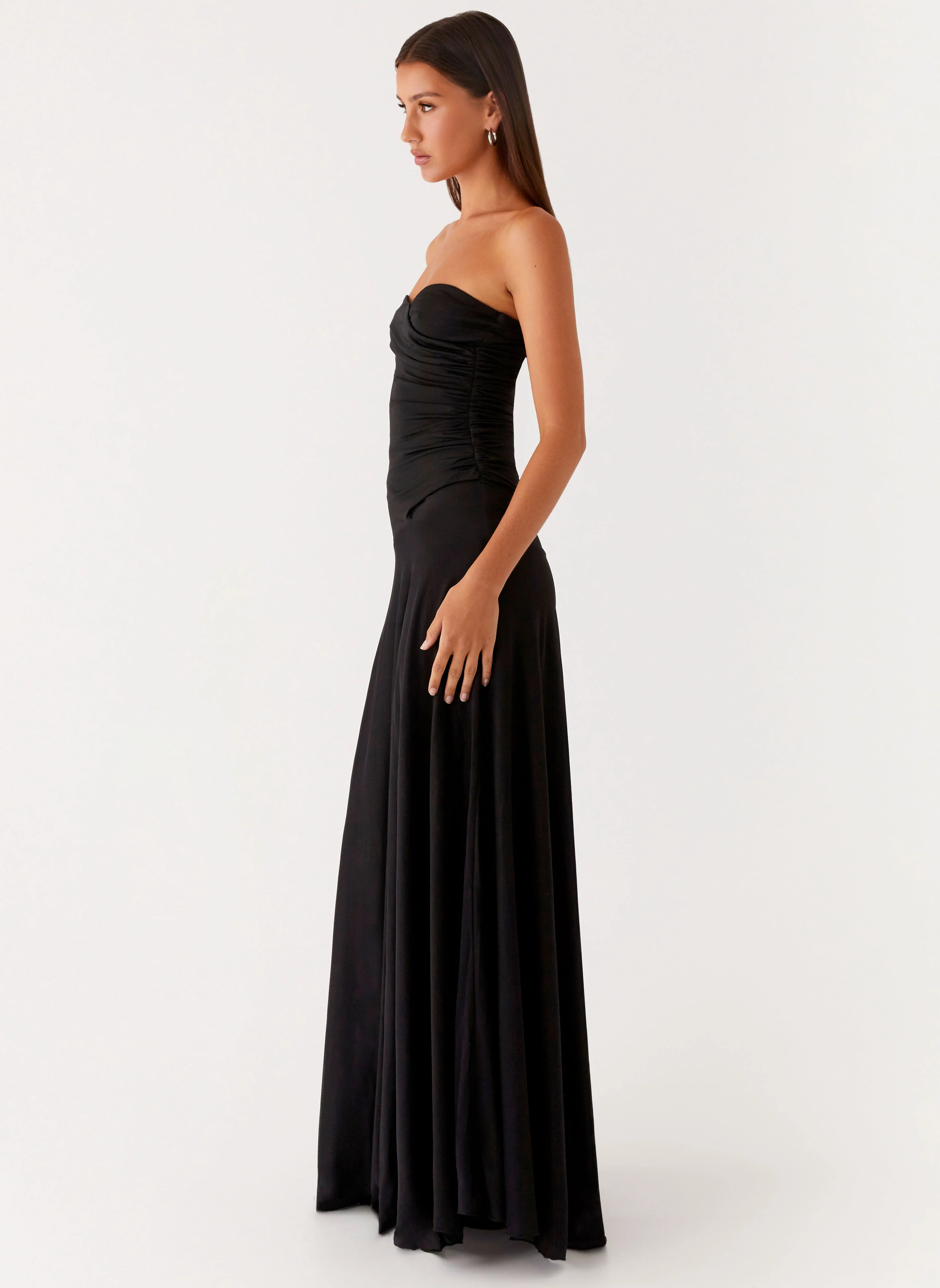 Ruben Maxi Dress - Black - Image 4