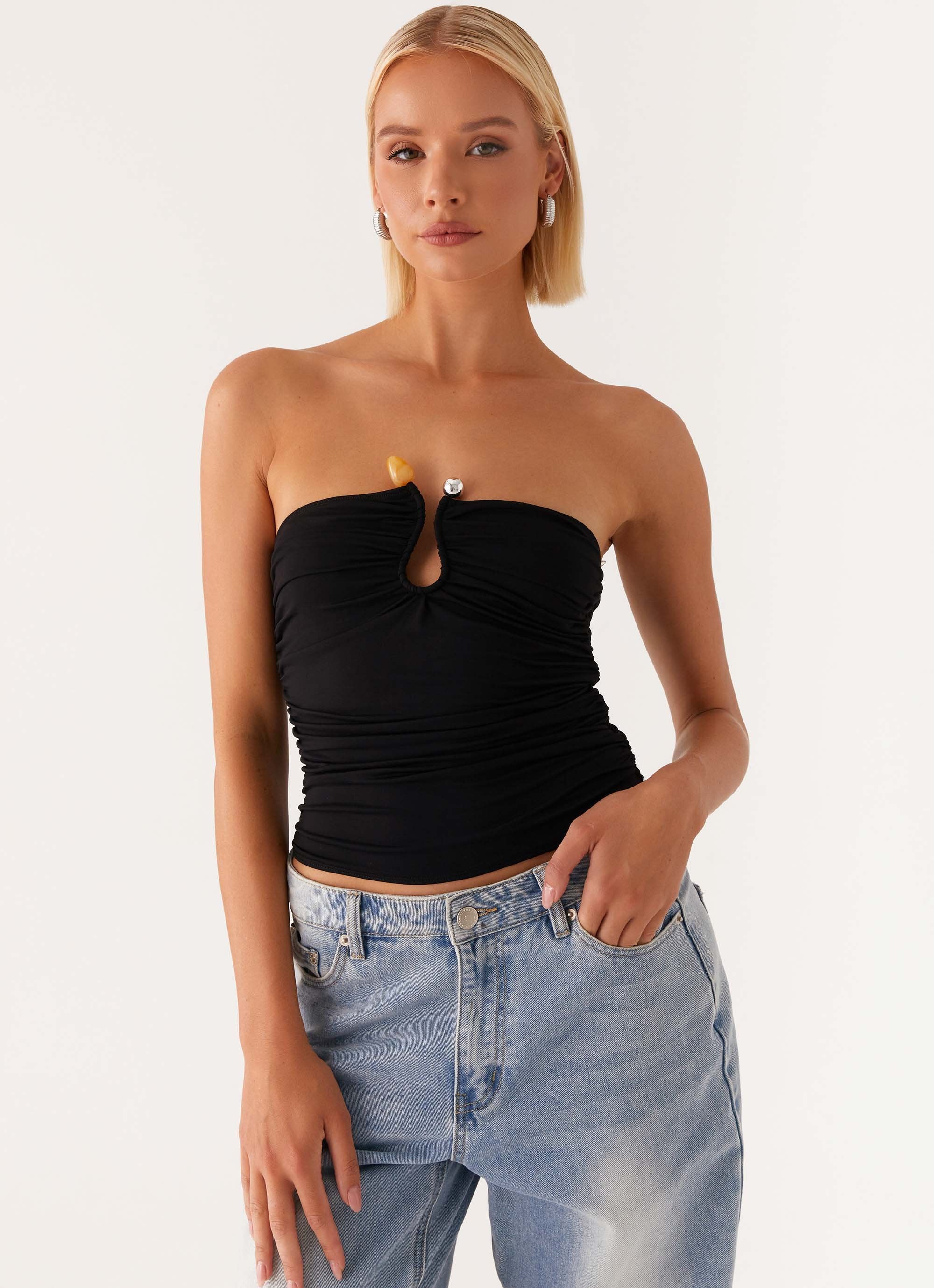 Rudy Tube Top - Black - Image 6