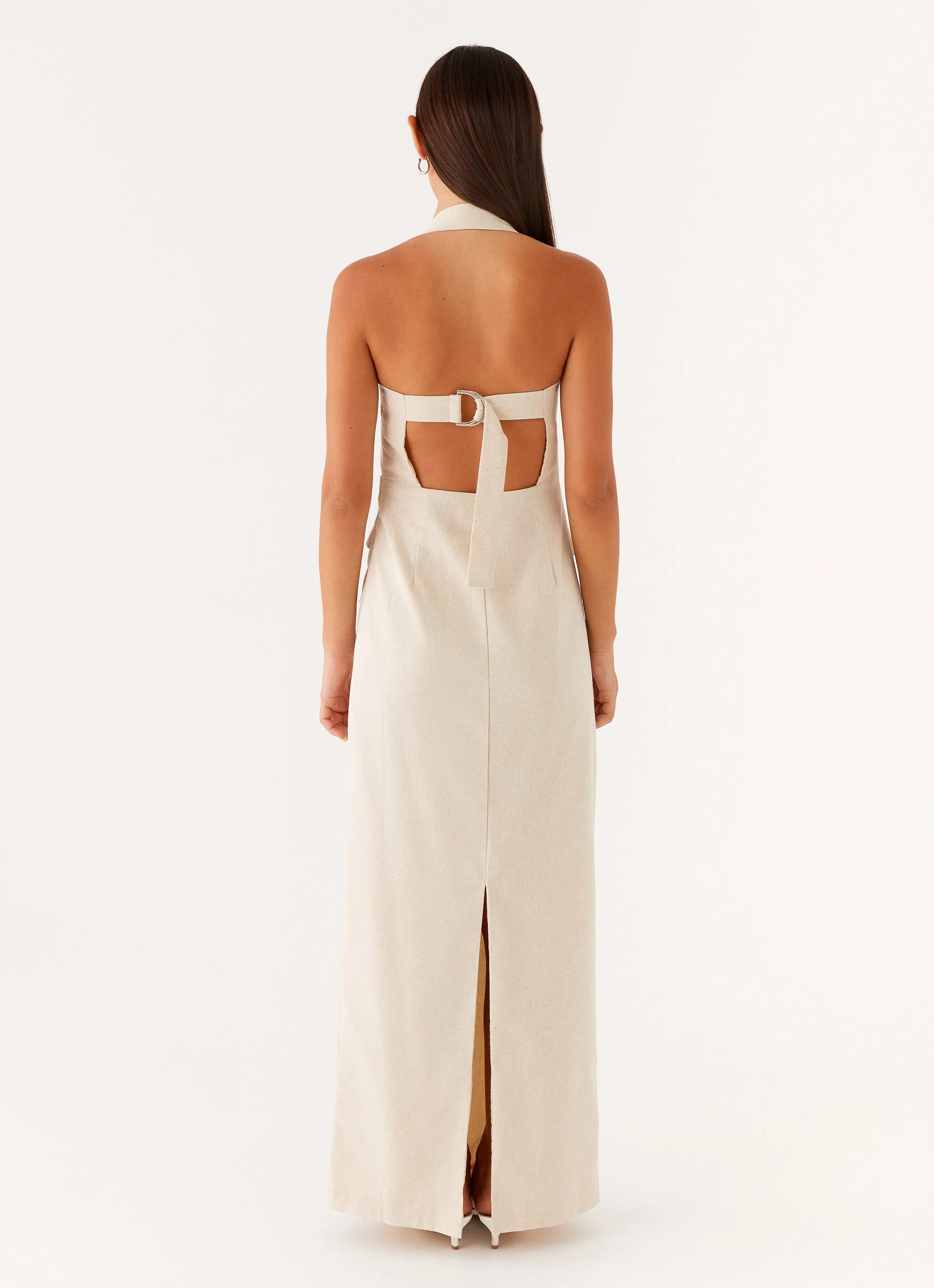 Rumour Has It Maxi Dress - Oatmeal - Image 4