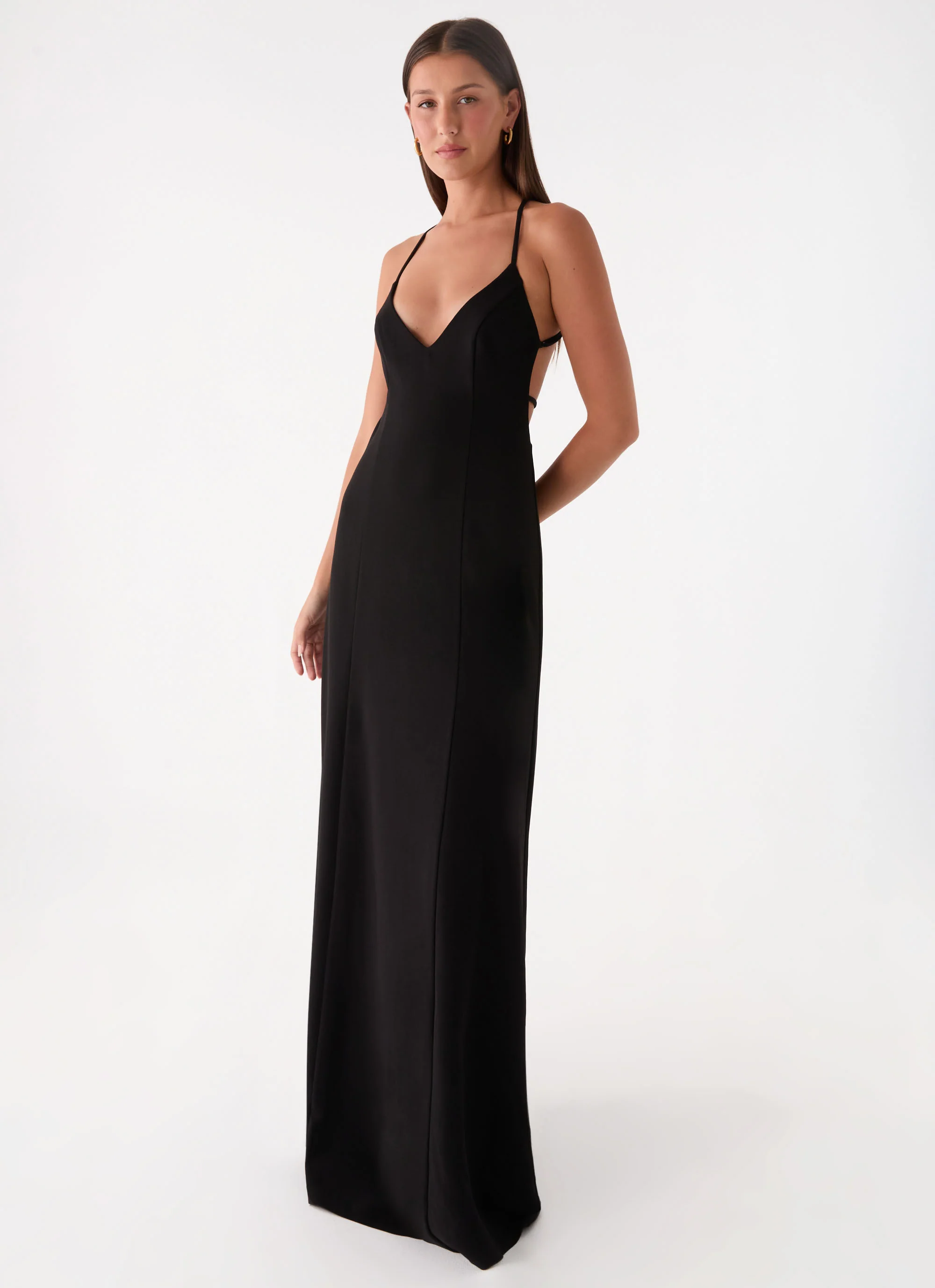 Russian Roulette Maxi Dress - Black - Image 7