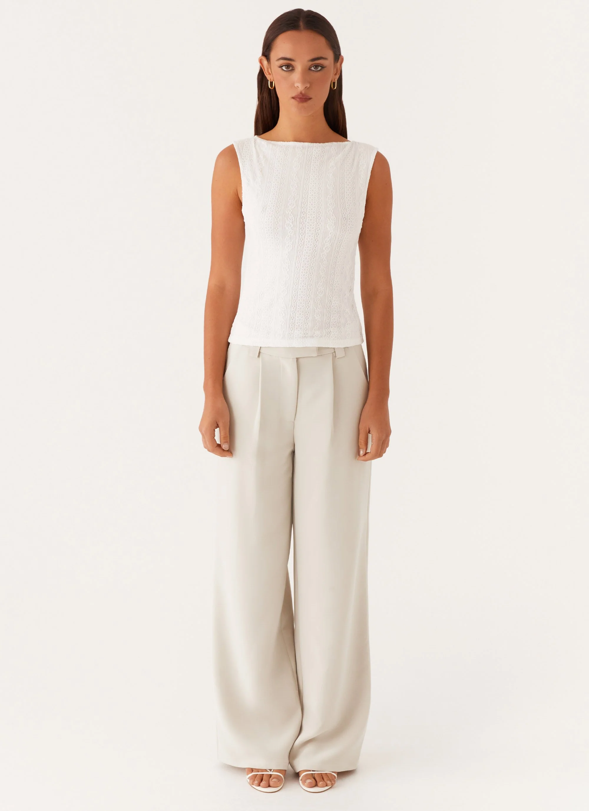 Sandi Tank Top - White - Image 2