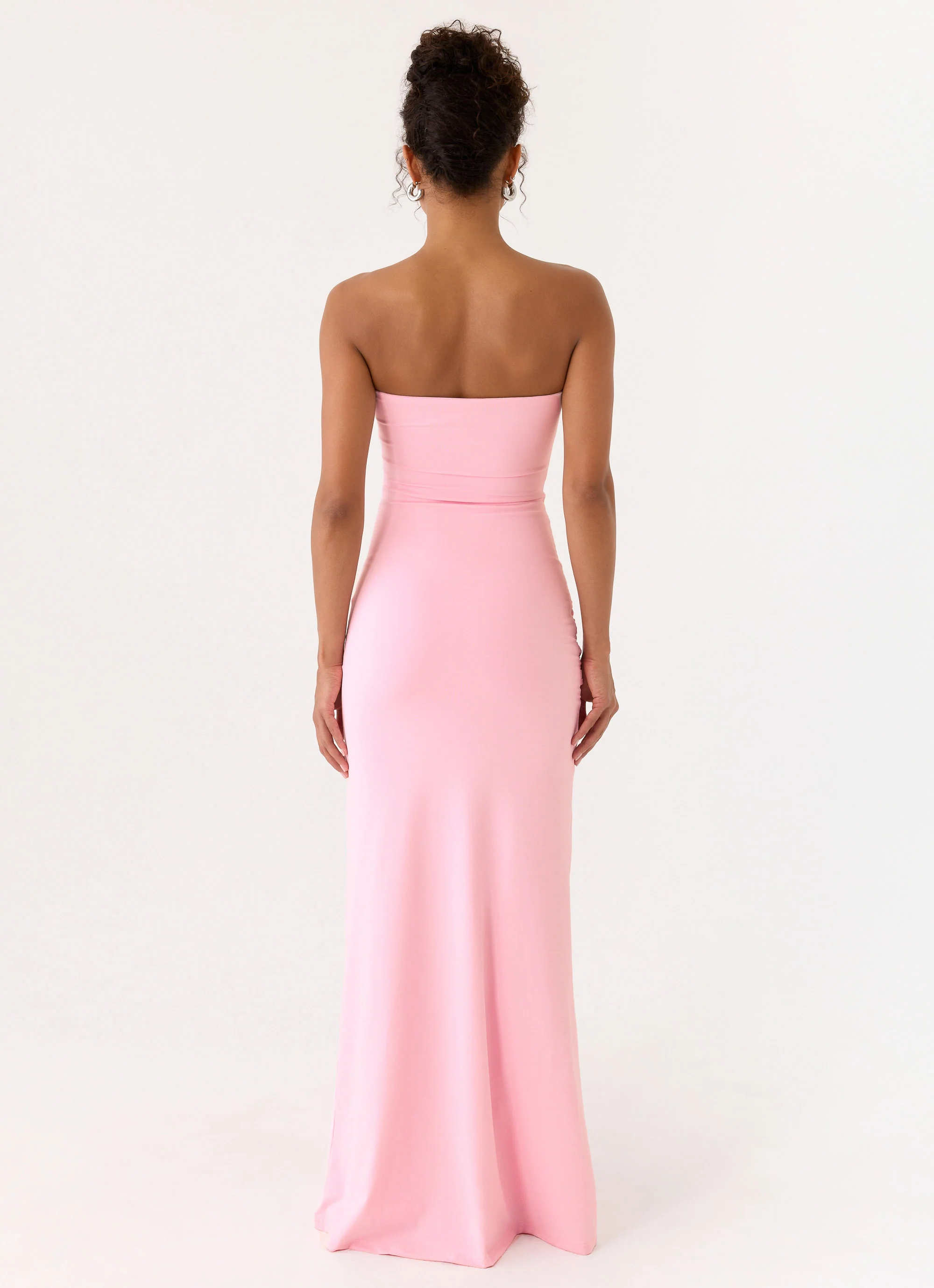 Sandrine Strapless Maxi Dress - Pink - Image 5